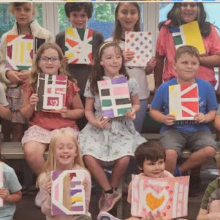 students and art