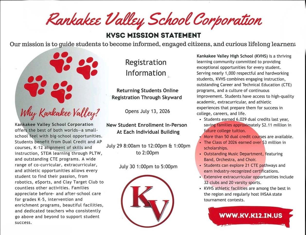 Registration information
