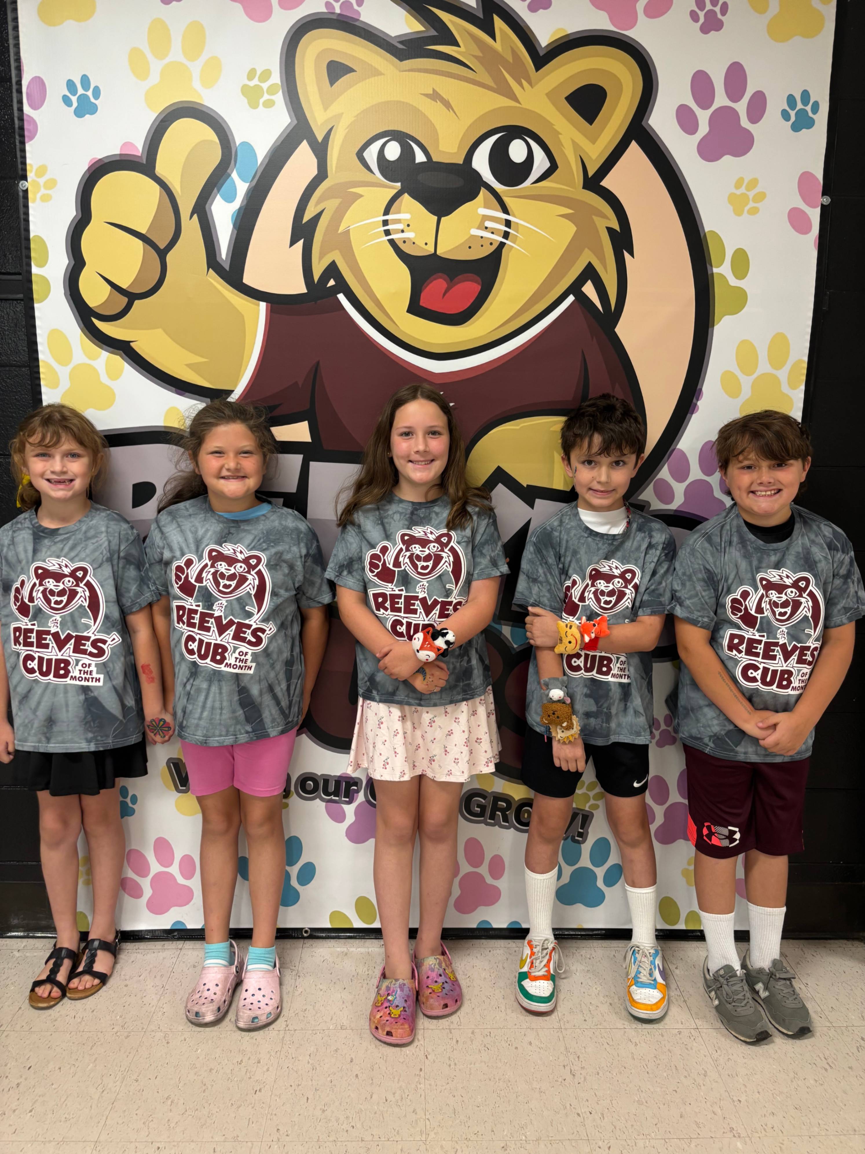 Cubs of the Month
