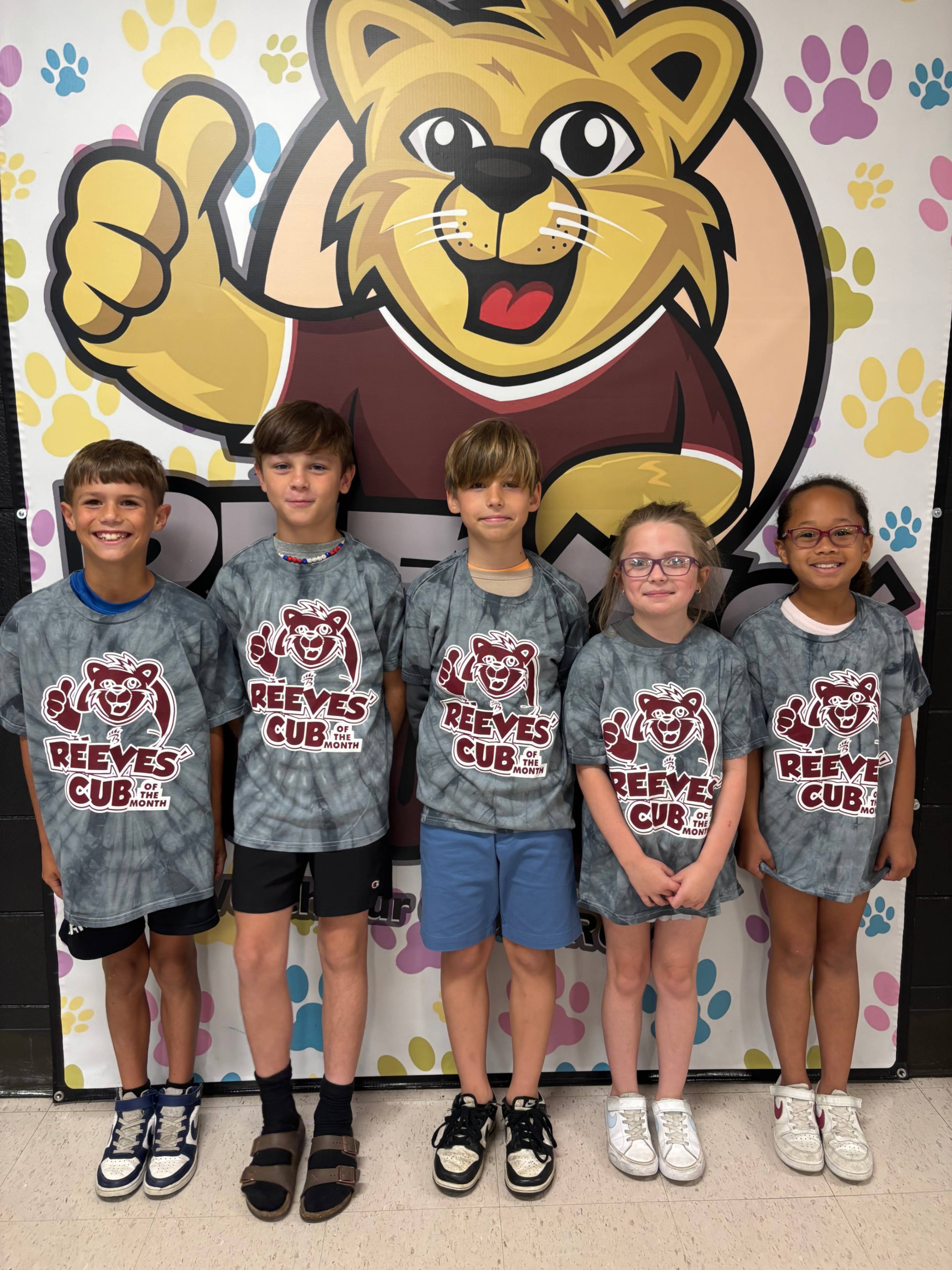 Cubs of the Month