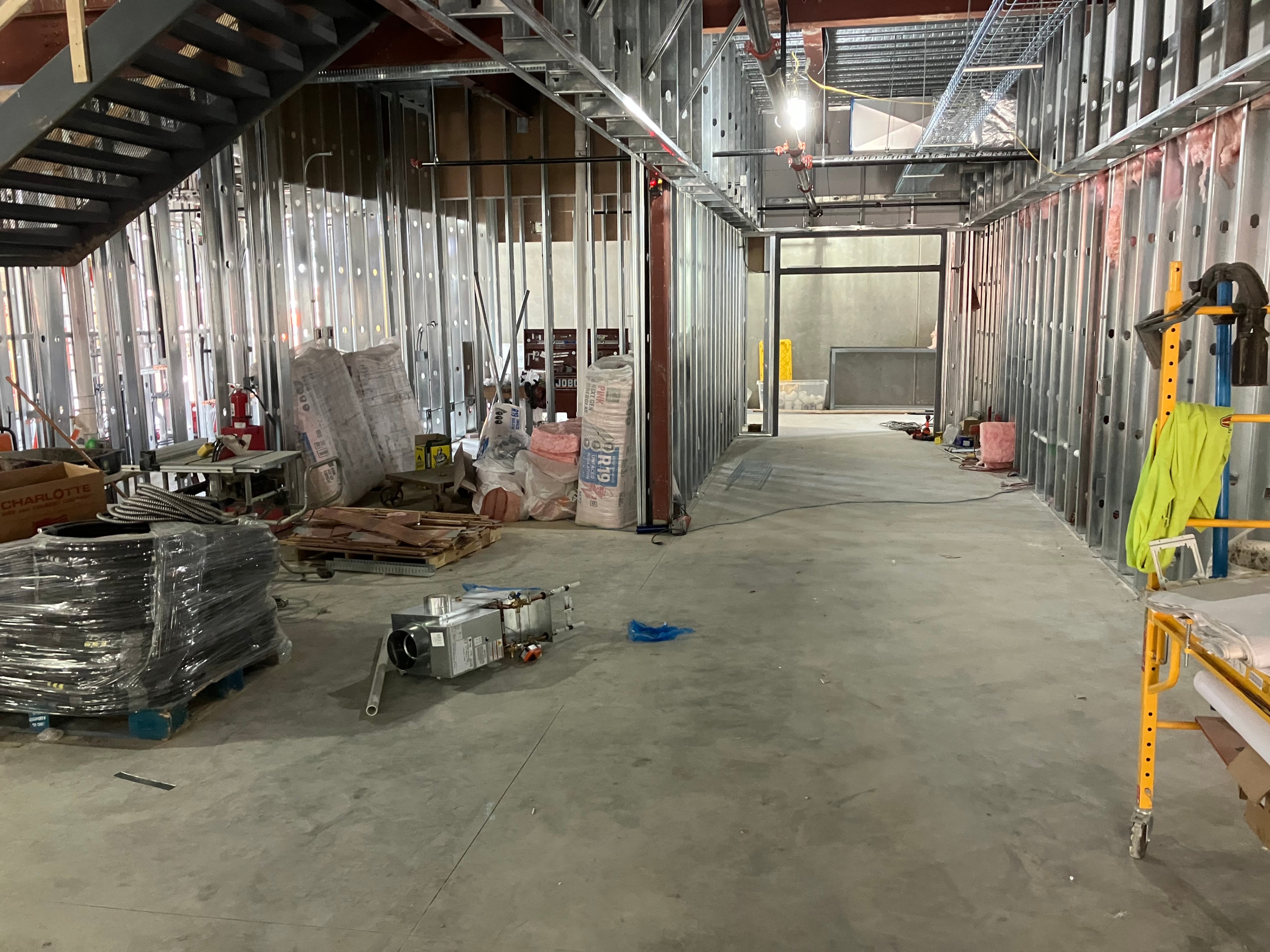 Construction Update on the new High School!