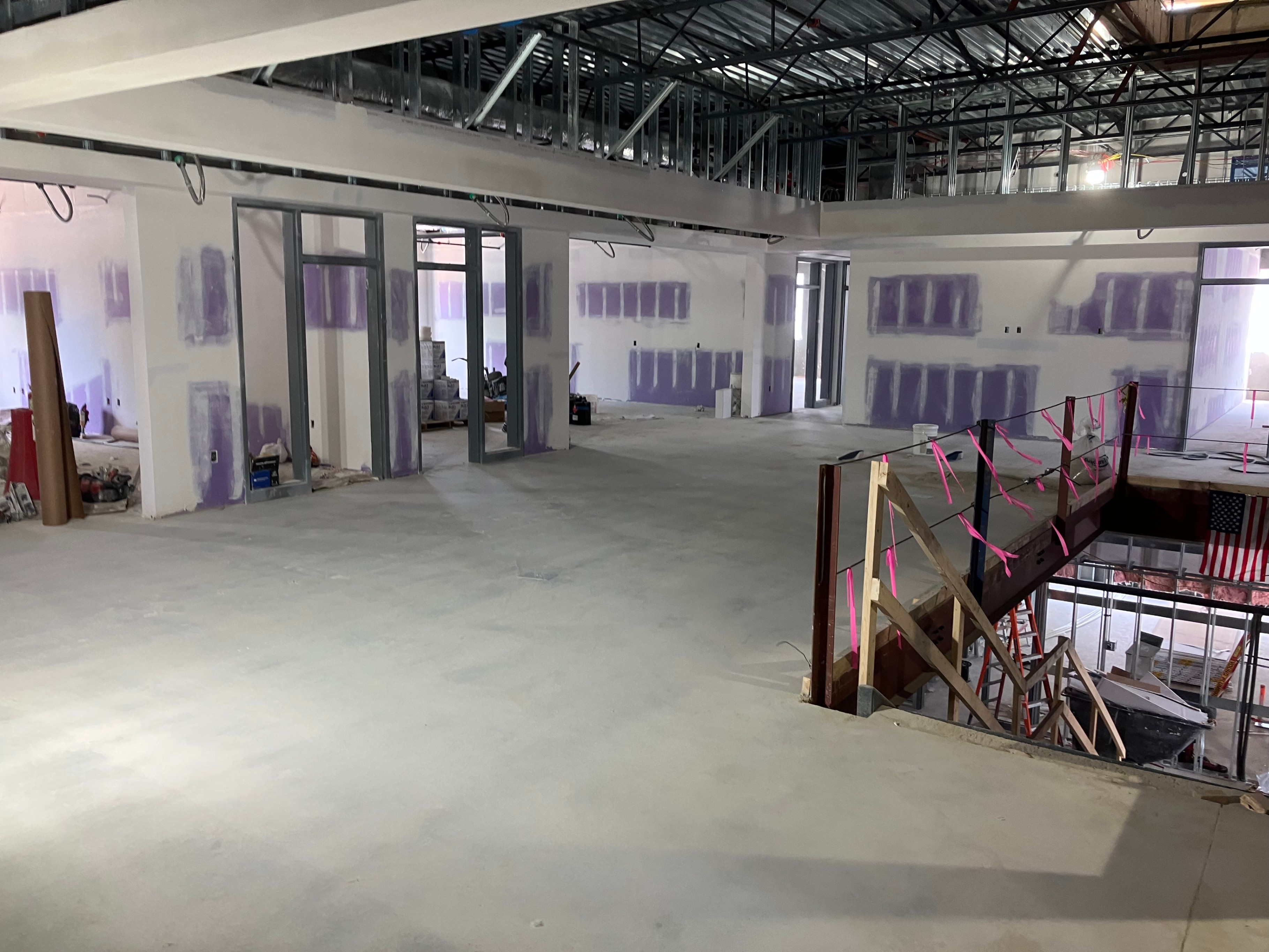 Construction Update on the new High School!