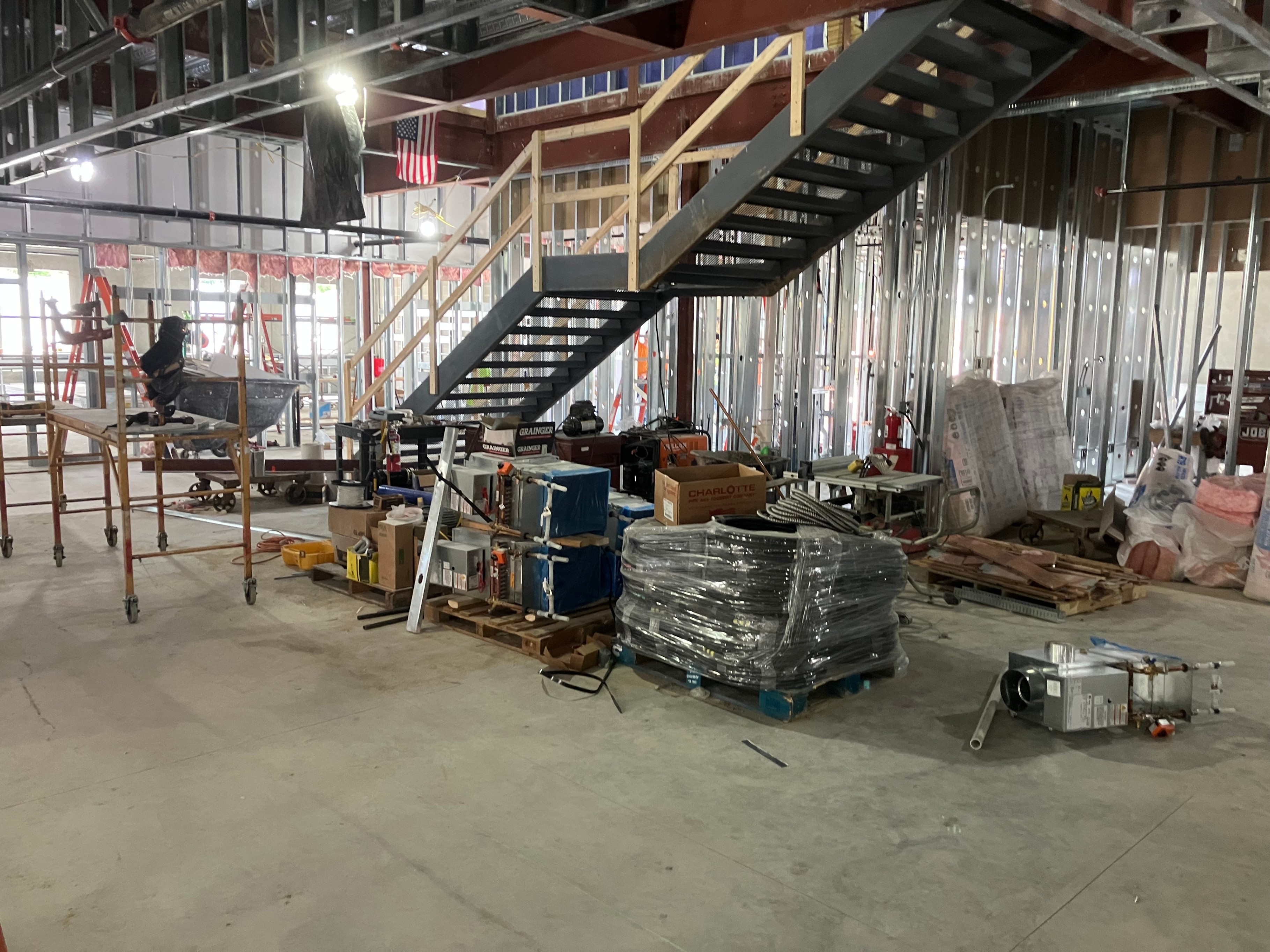 Construction Update on the new High School!
