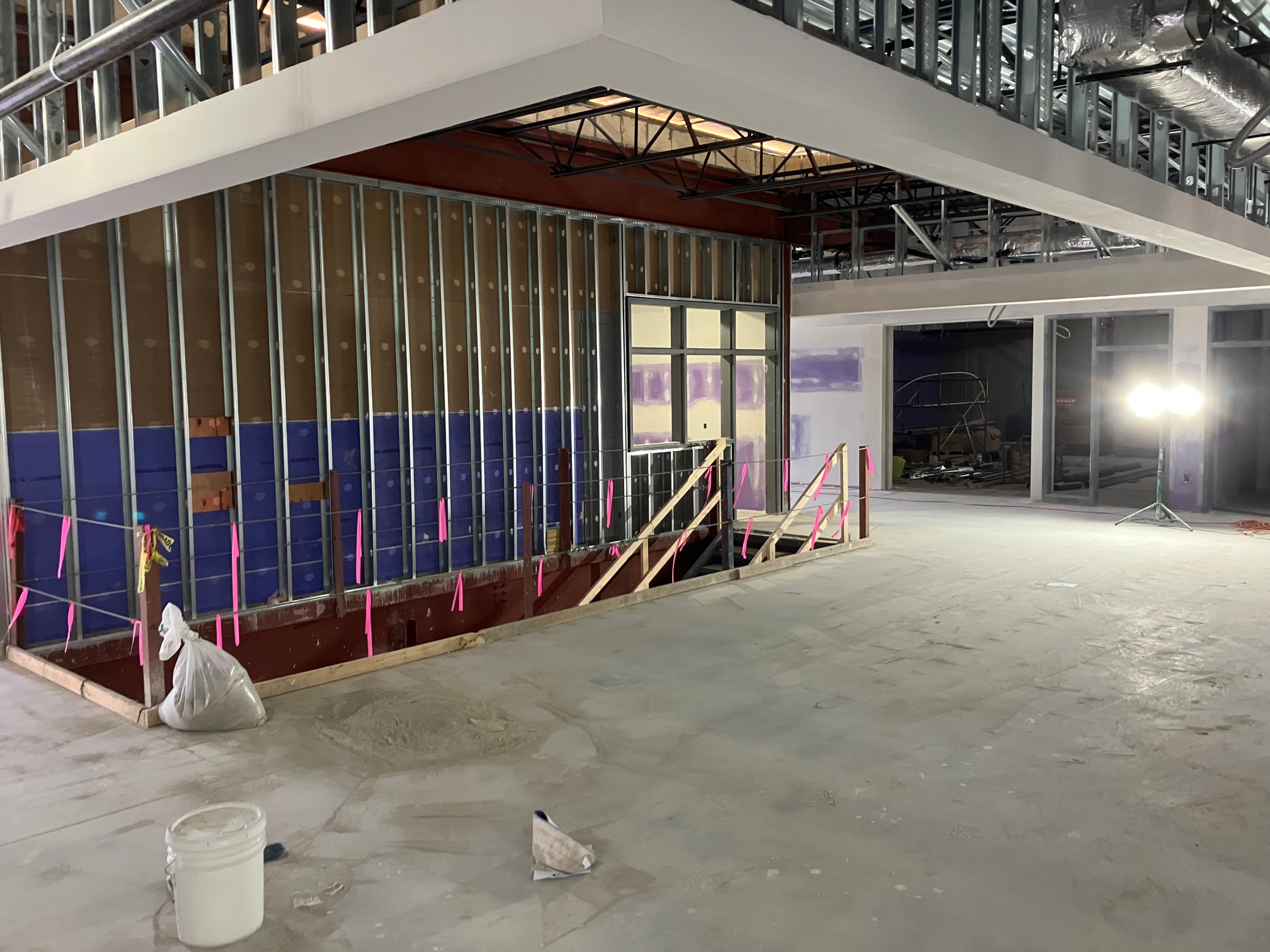Construction Update on the new High School!