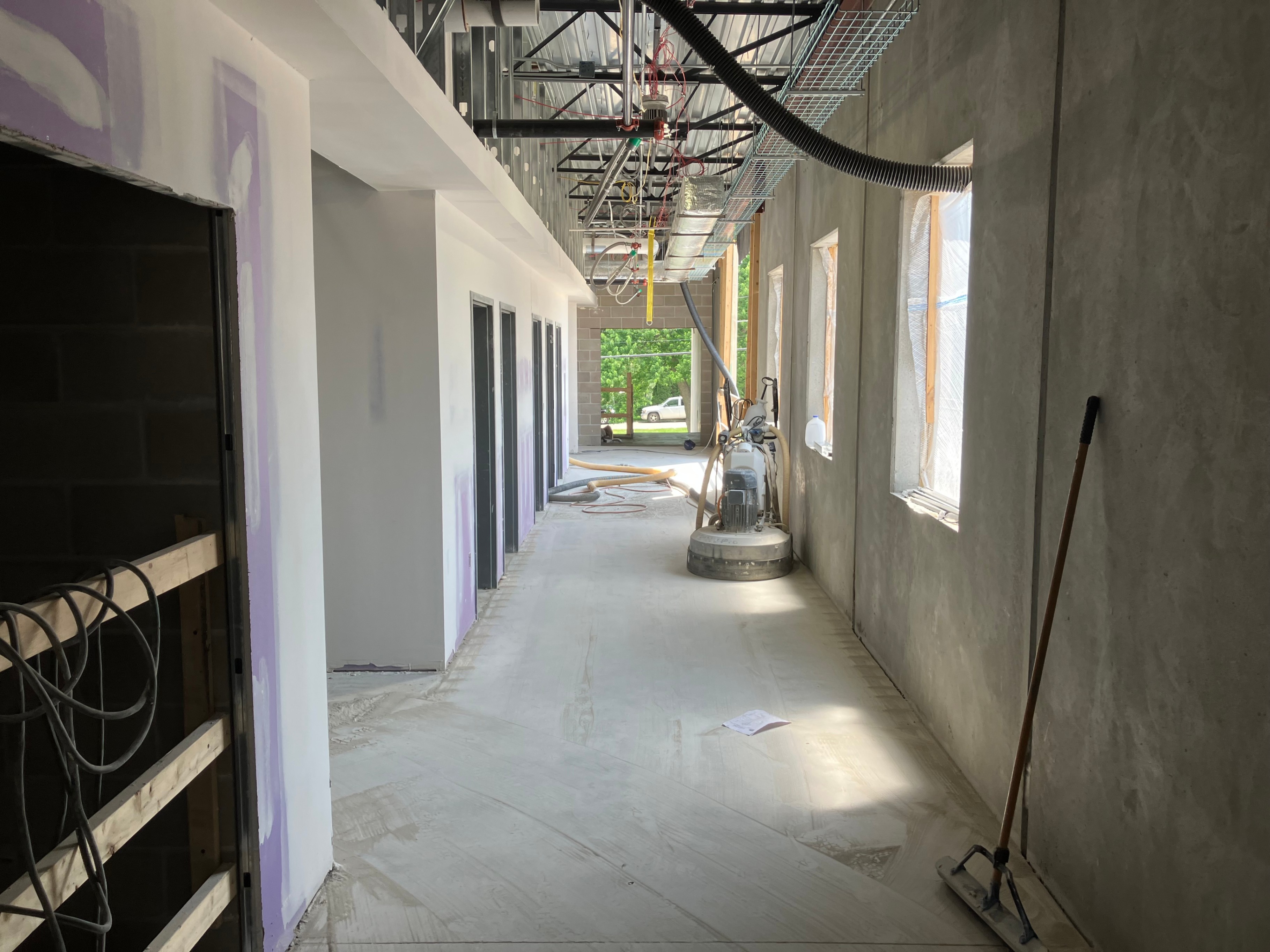 Construction Update on the new High School!