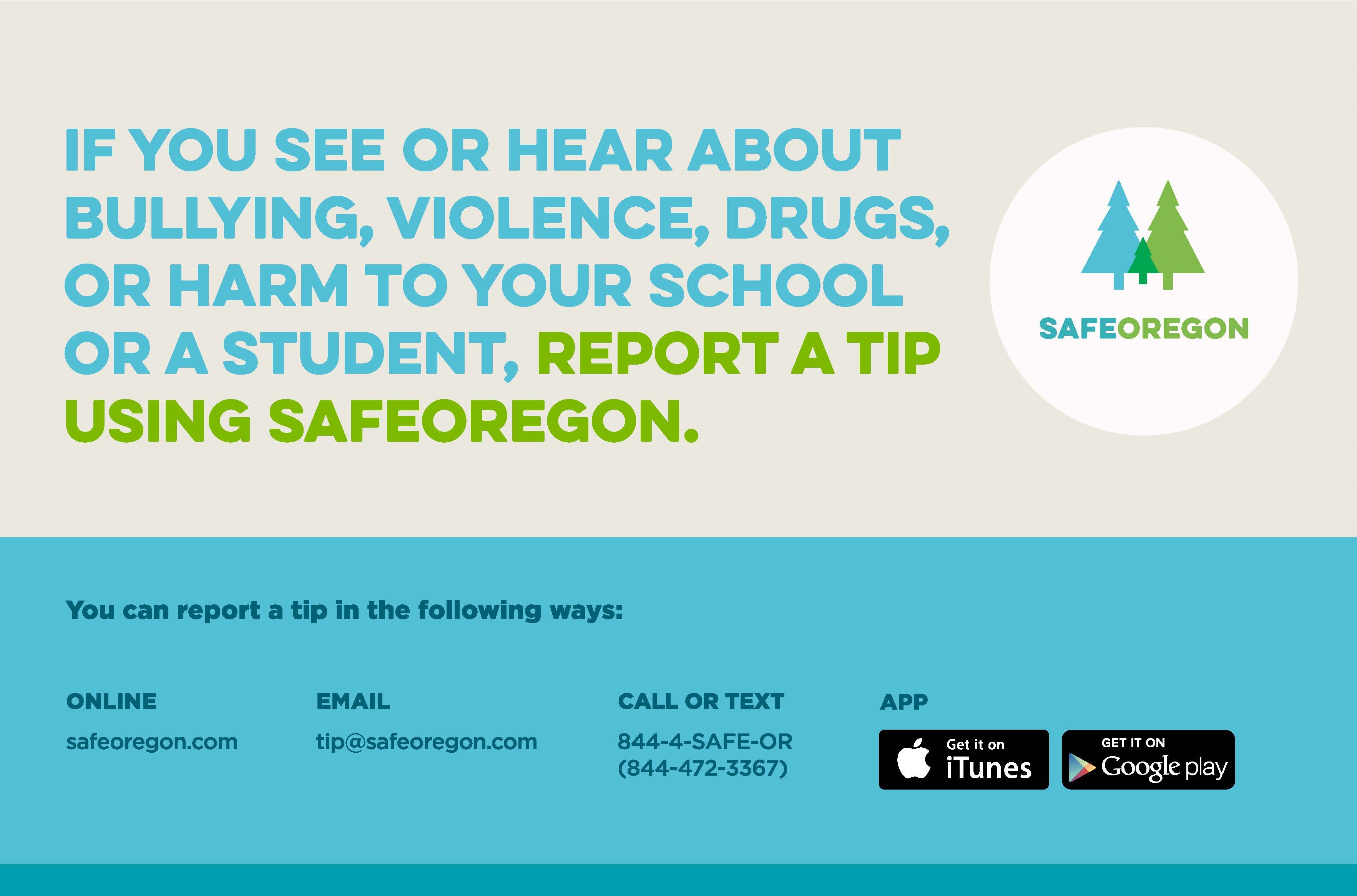 Safe Schools Week