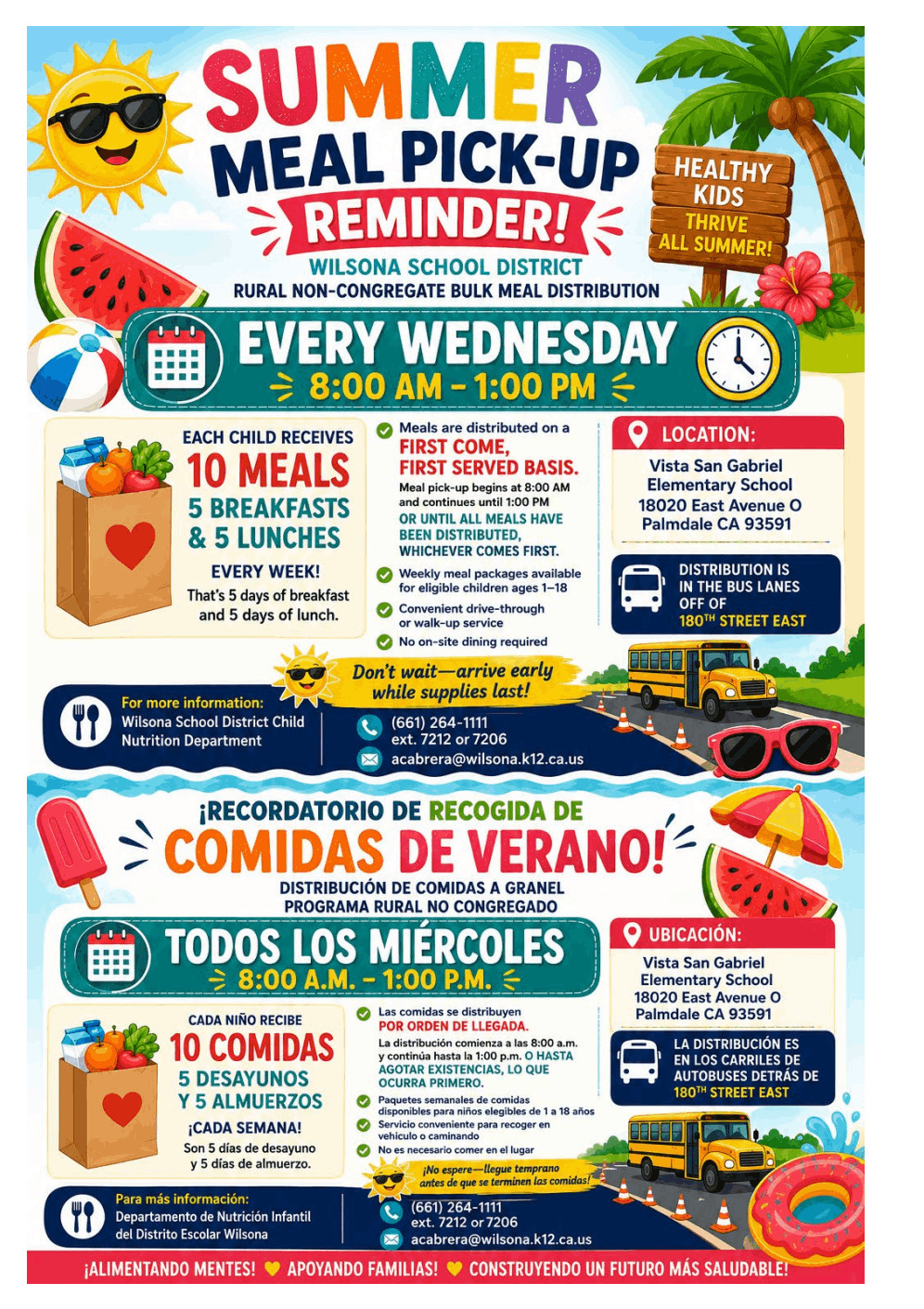 summer feeding program poster