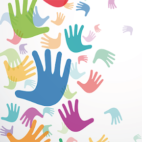 colorful hands
