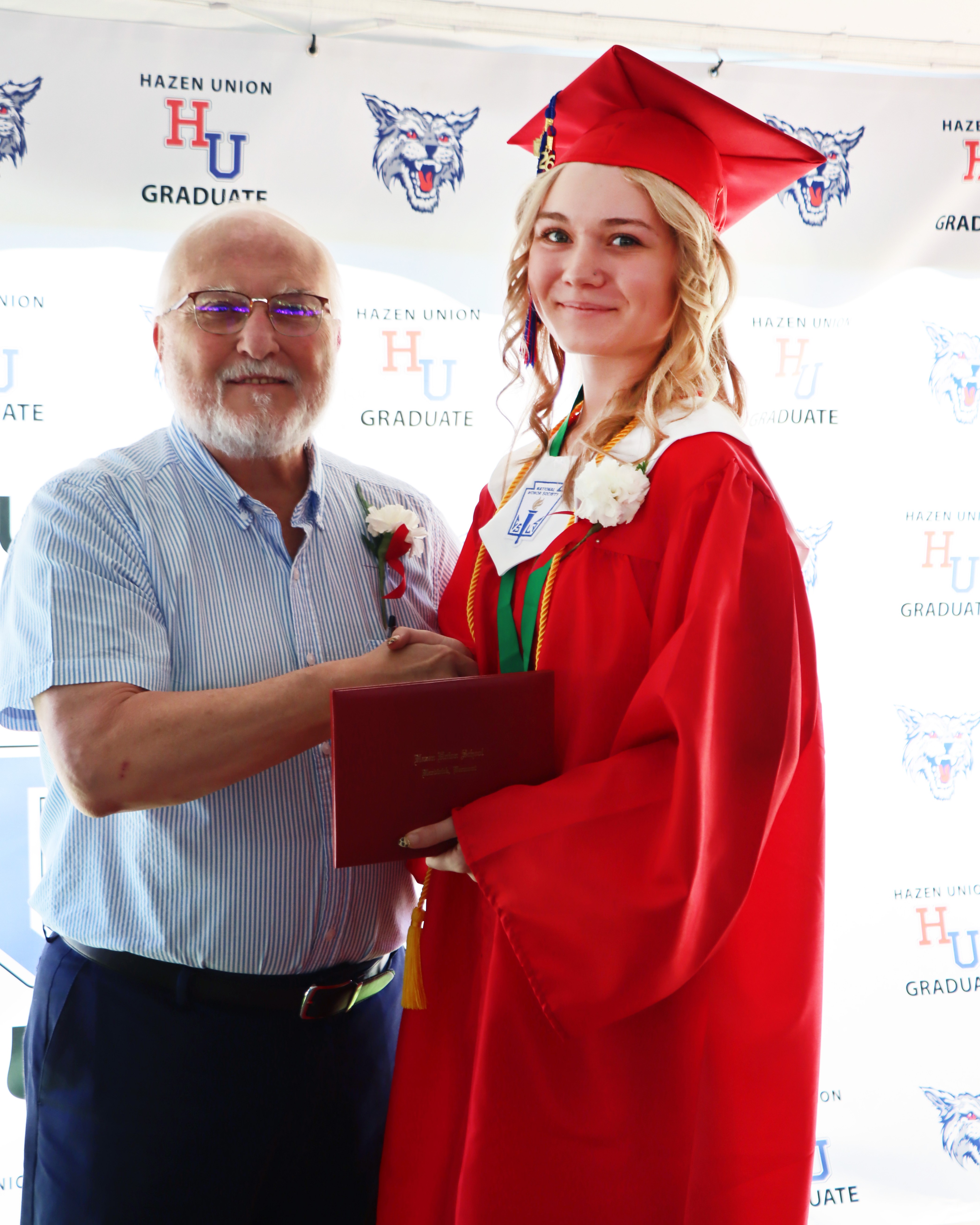graduate with superintendent