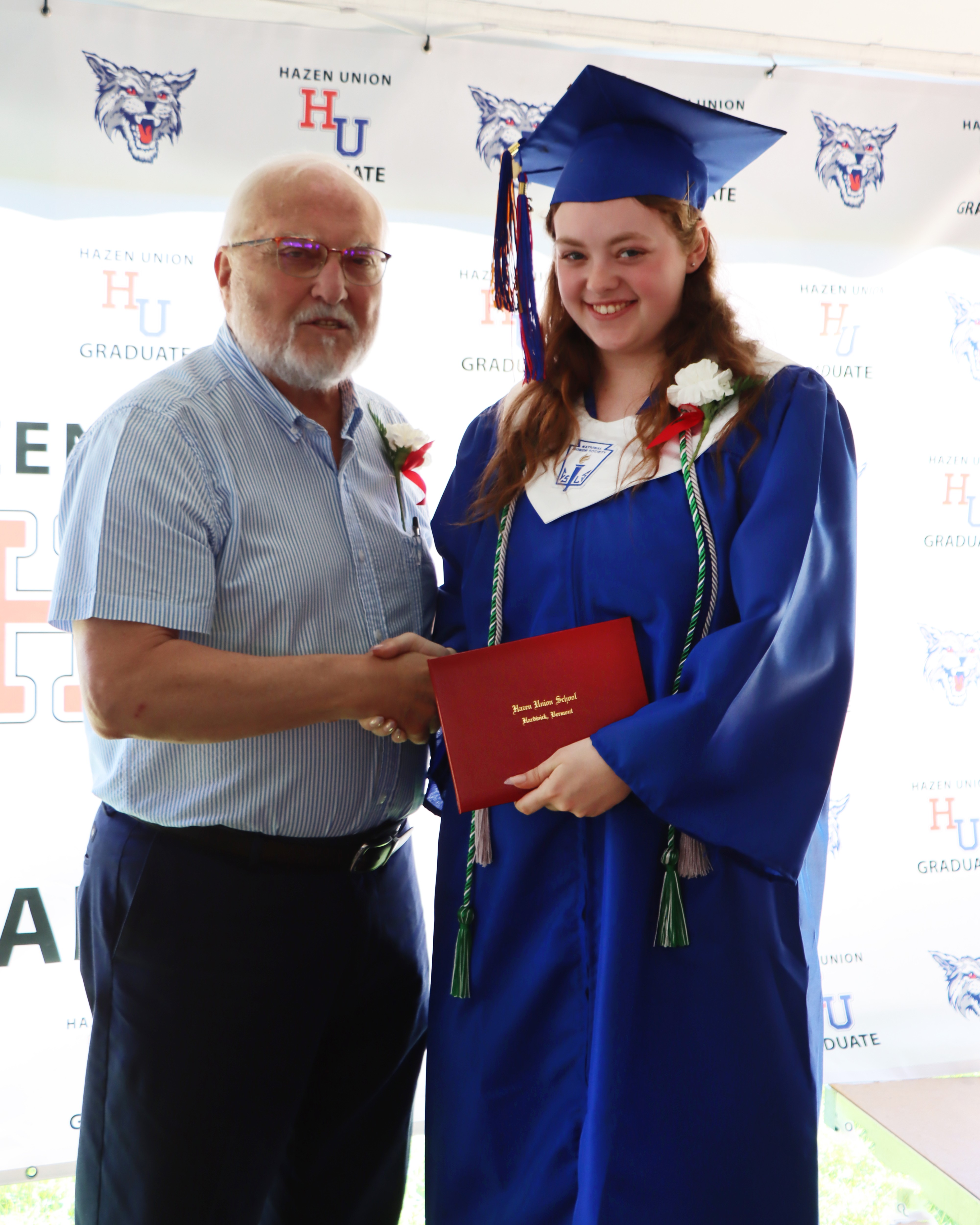 graduate with superintendent