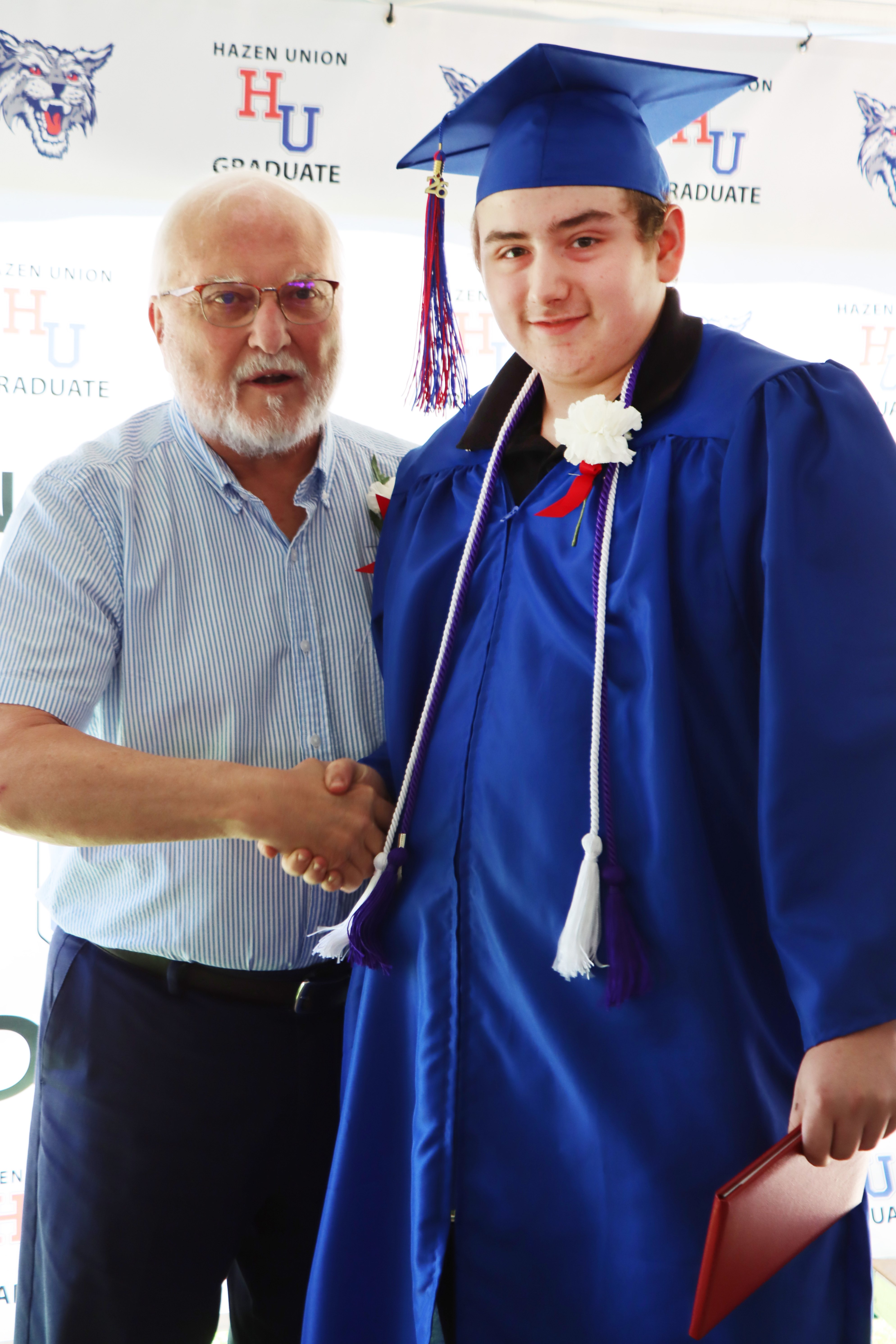 graduate with superintendent