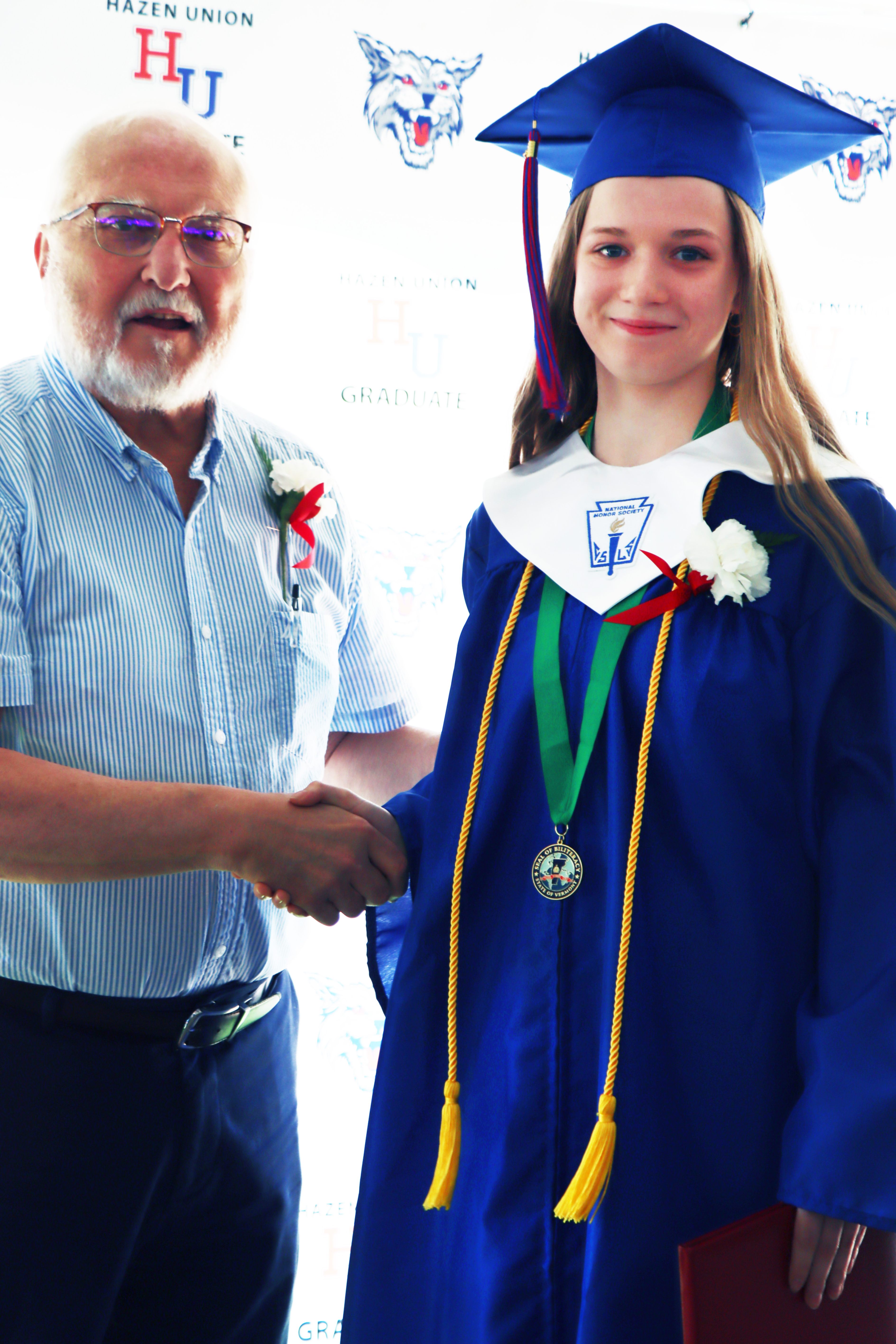 graduate with superintendent