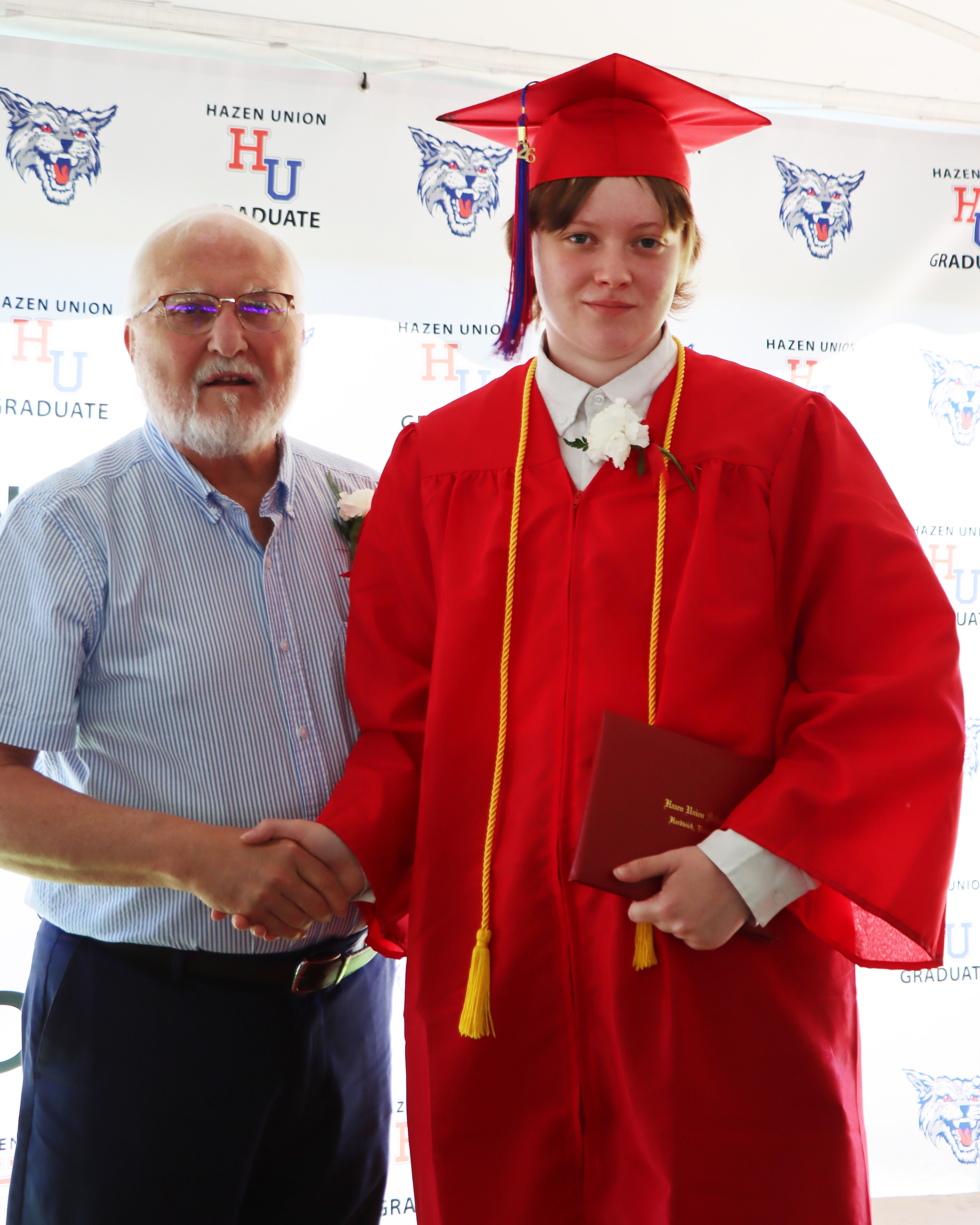 graduate with superintendent