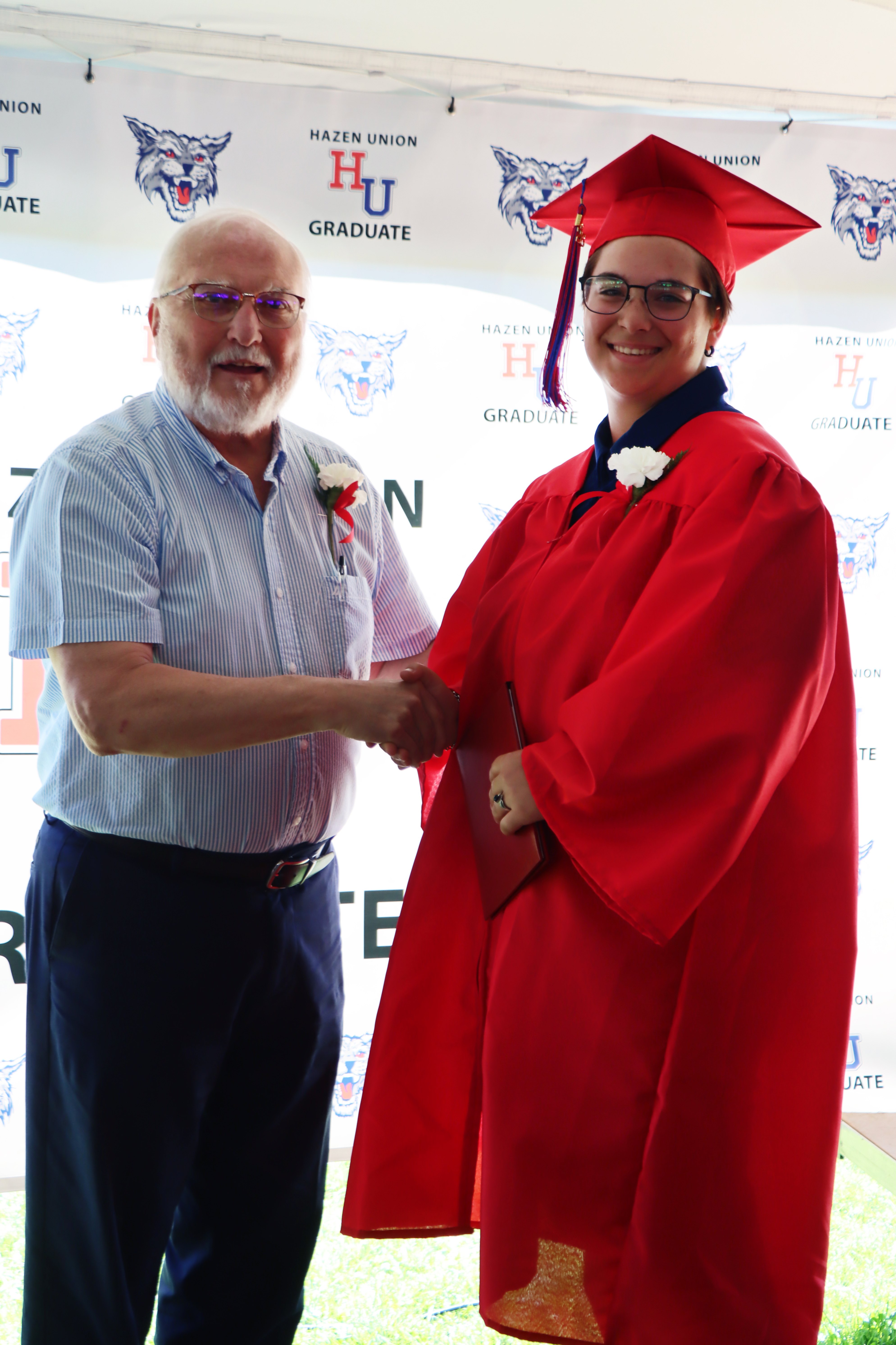 graduate with superintendent