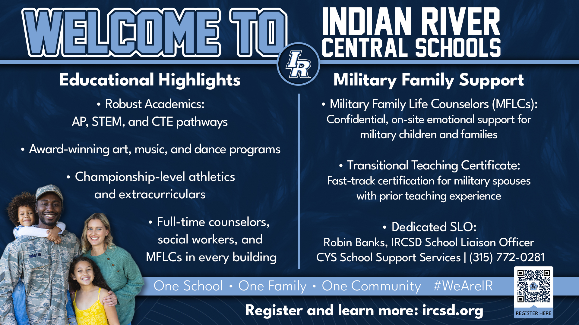 IRCSD is proud to support our Fort Drum families!