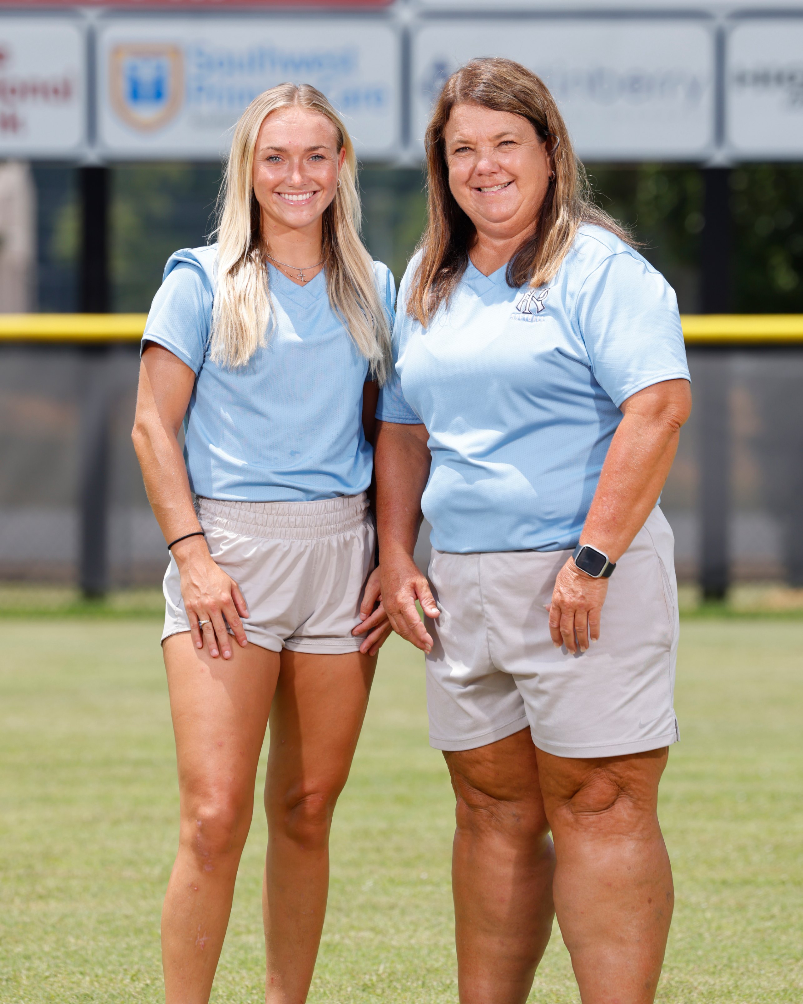 Assistant Coach Madison Moak & Head Coach Sonya Wallace