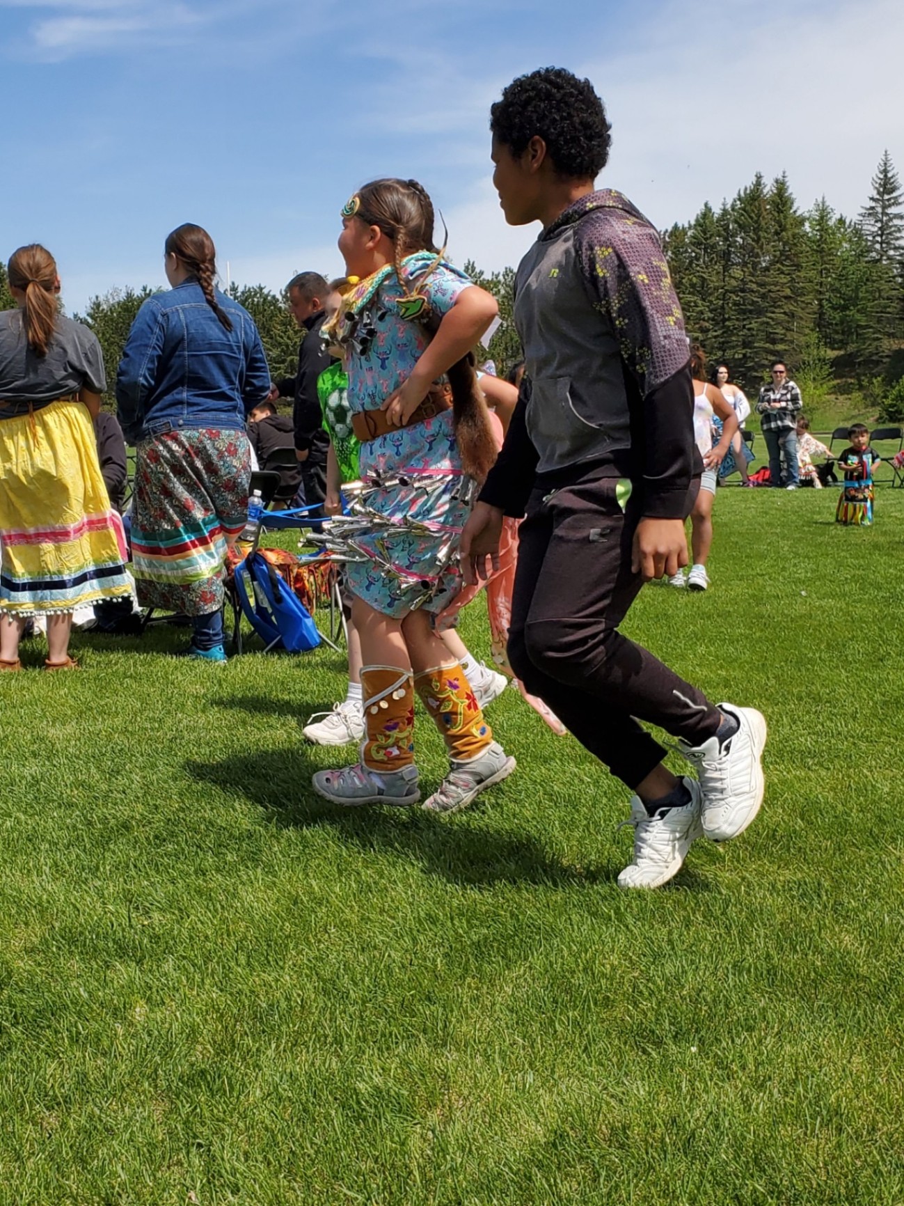 Students Dancing
