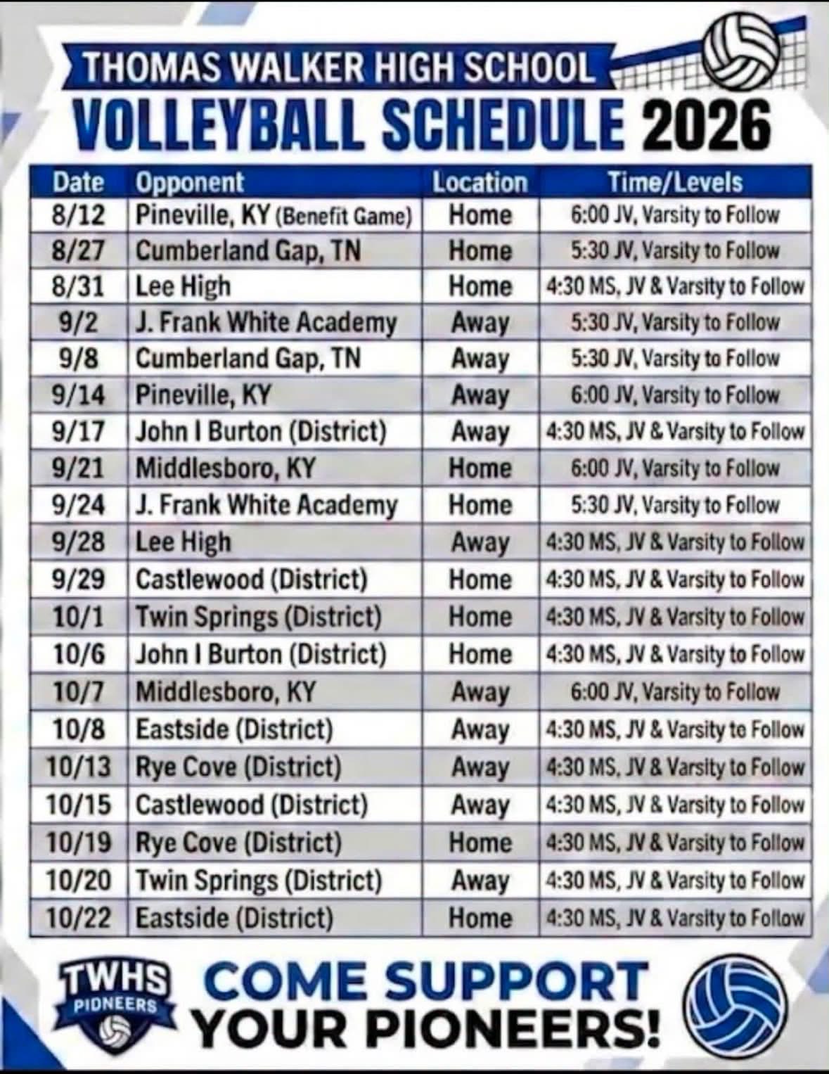 schedule