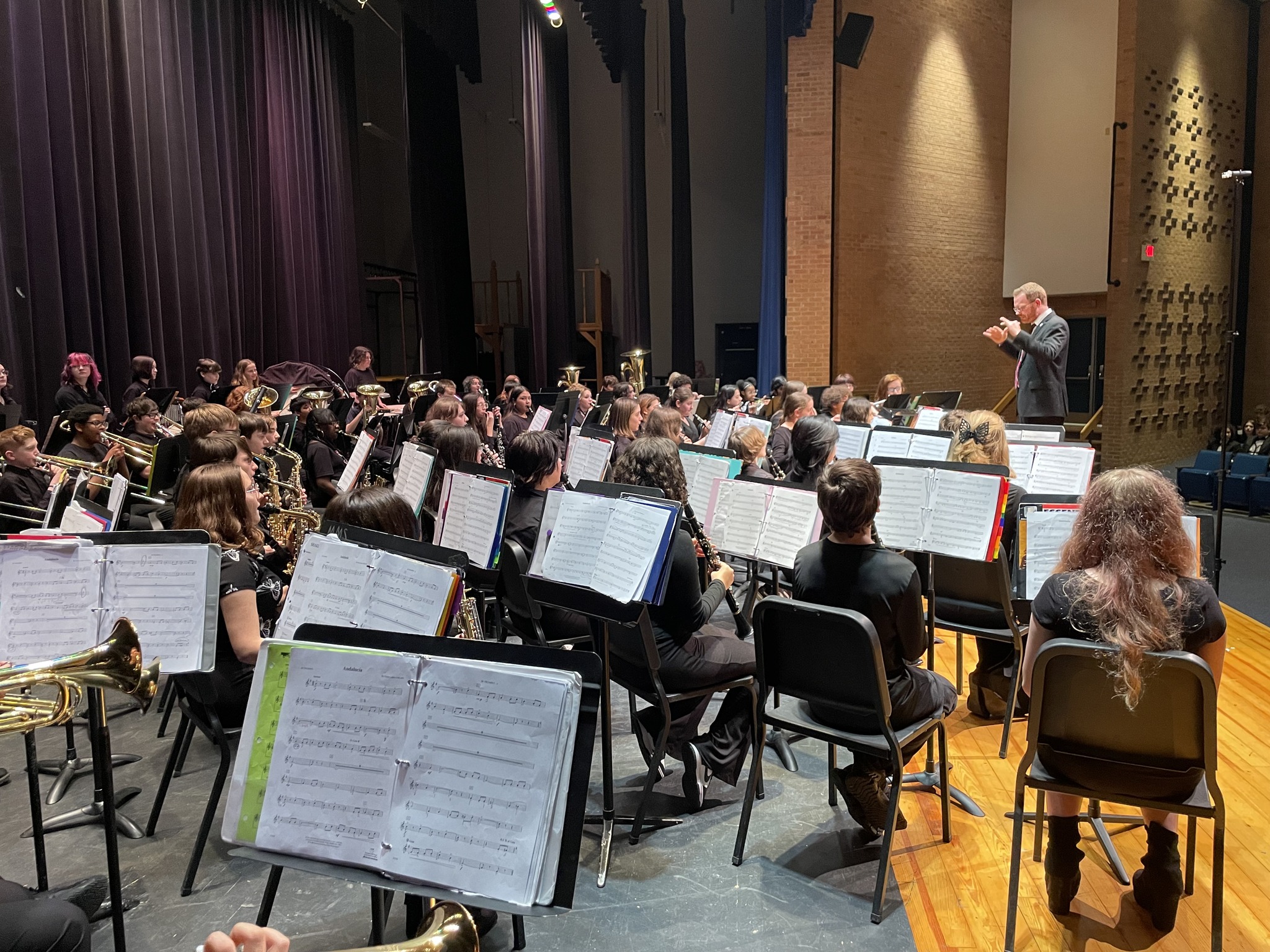 Students in Orchestra 