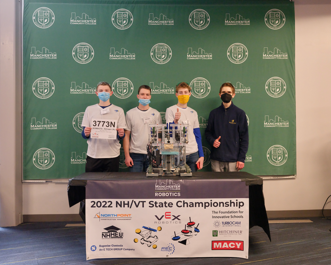 Team 3773N Team Photo at States 2022