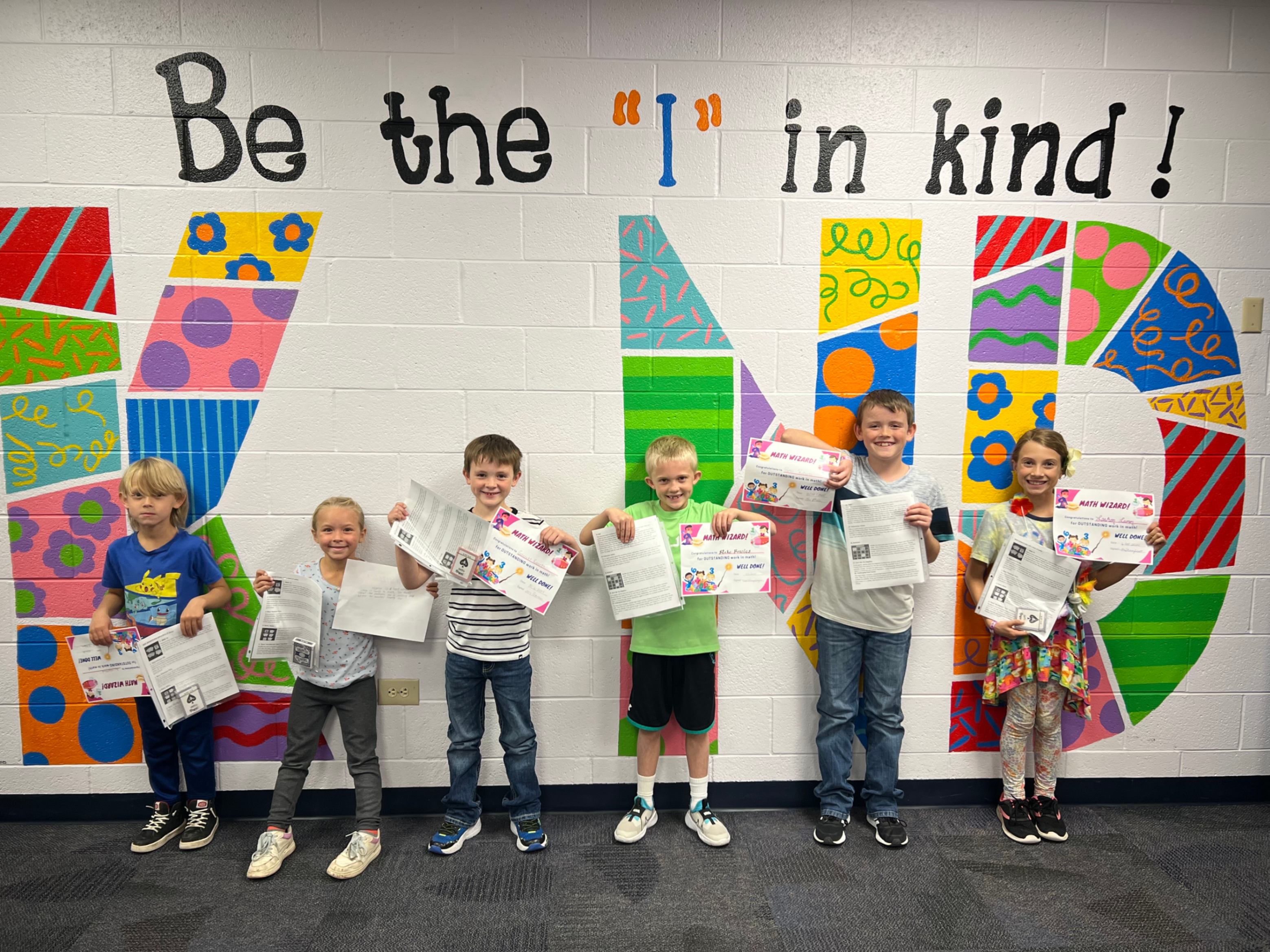 Math recognition award