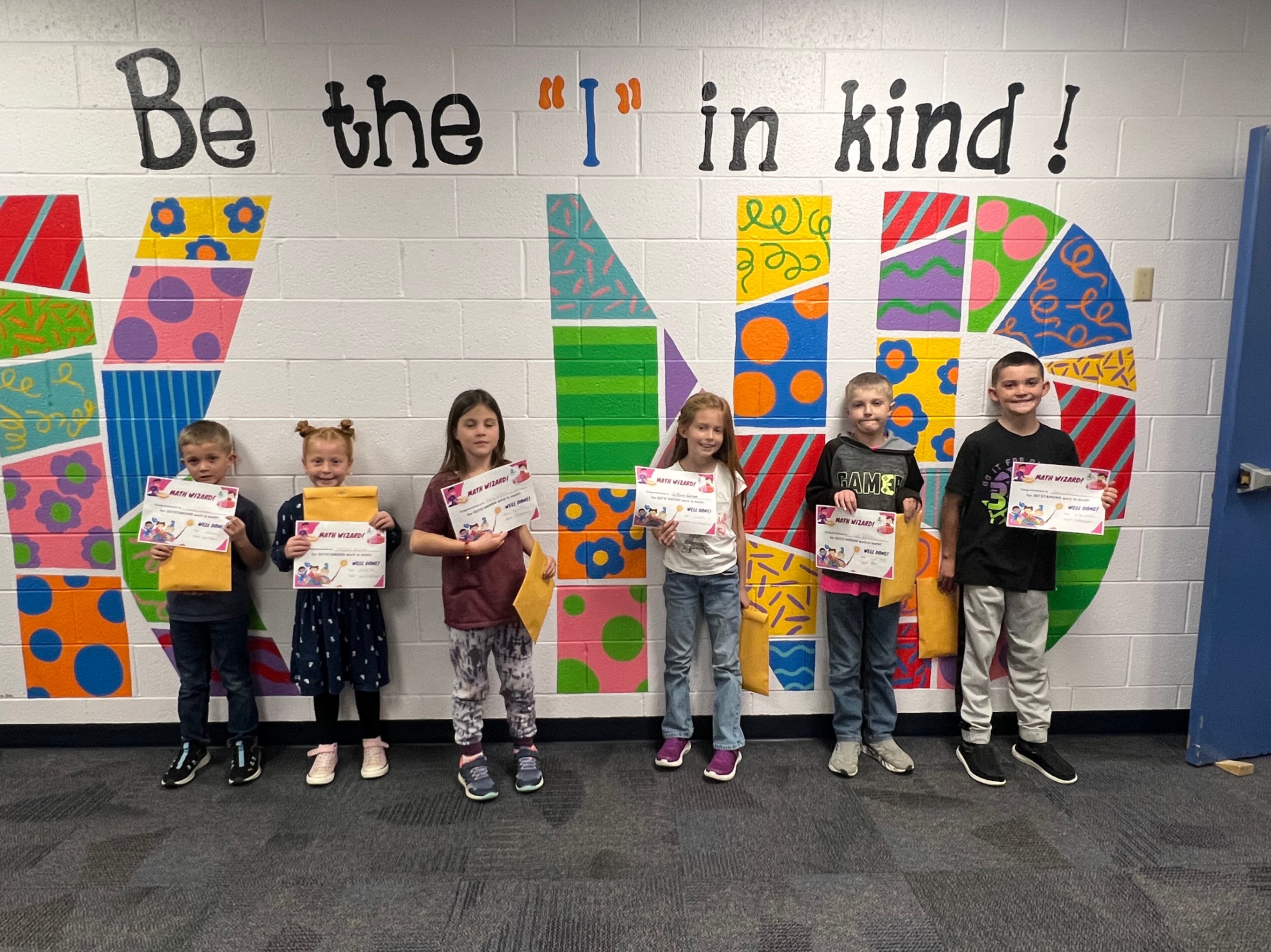 Math recognition award