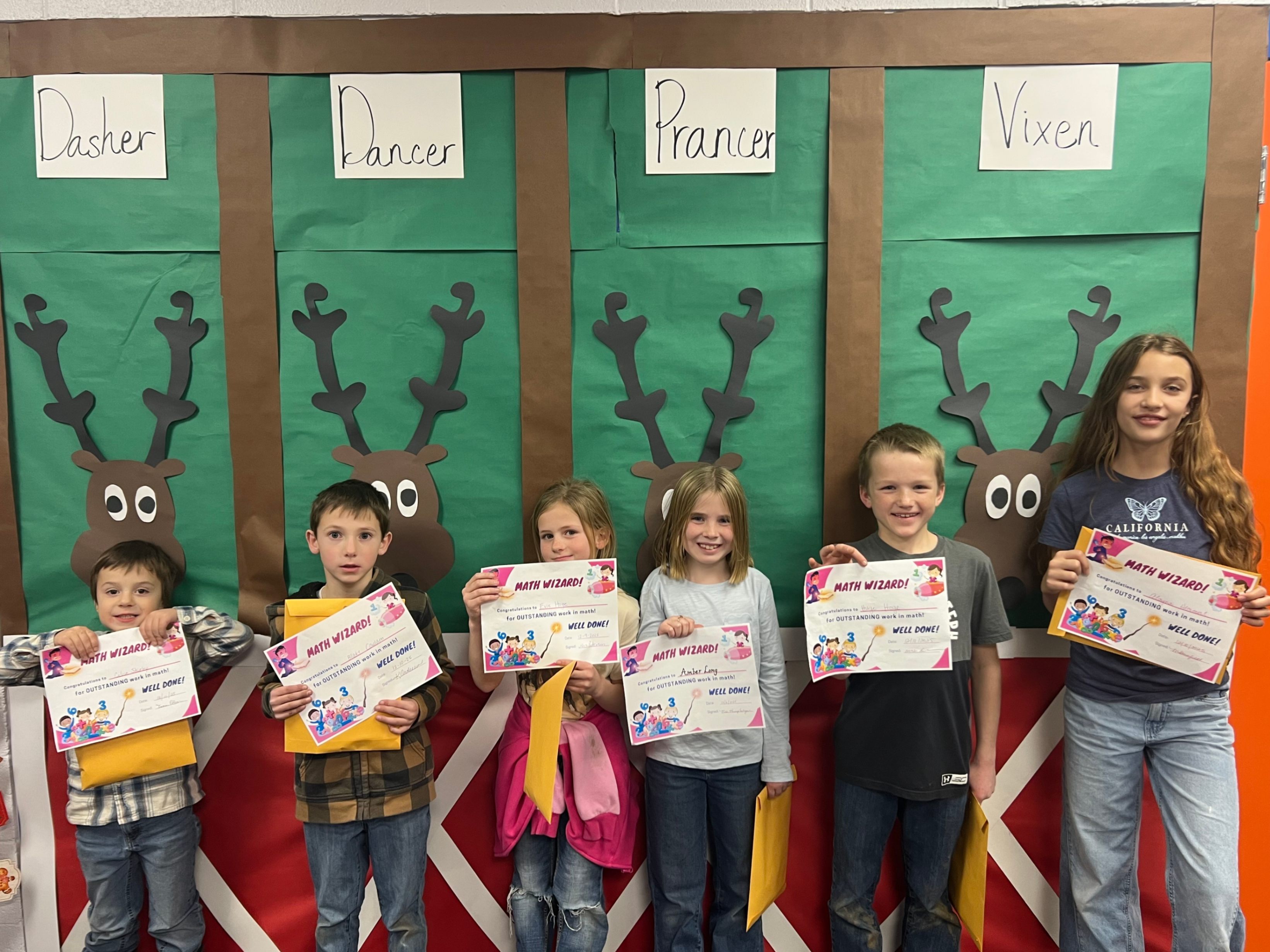 Math recognition award