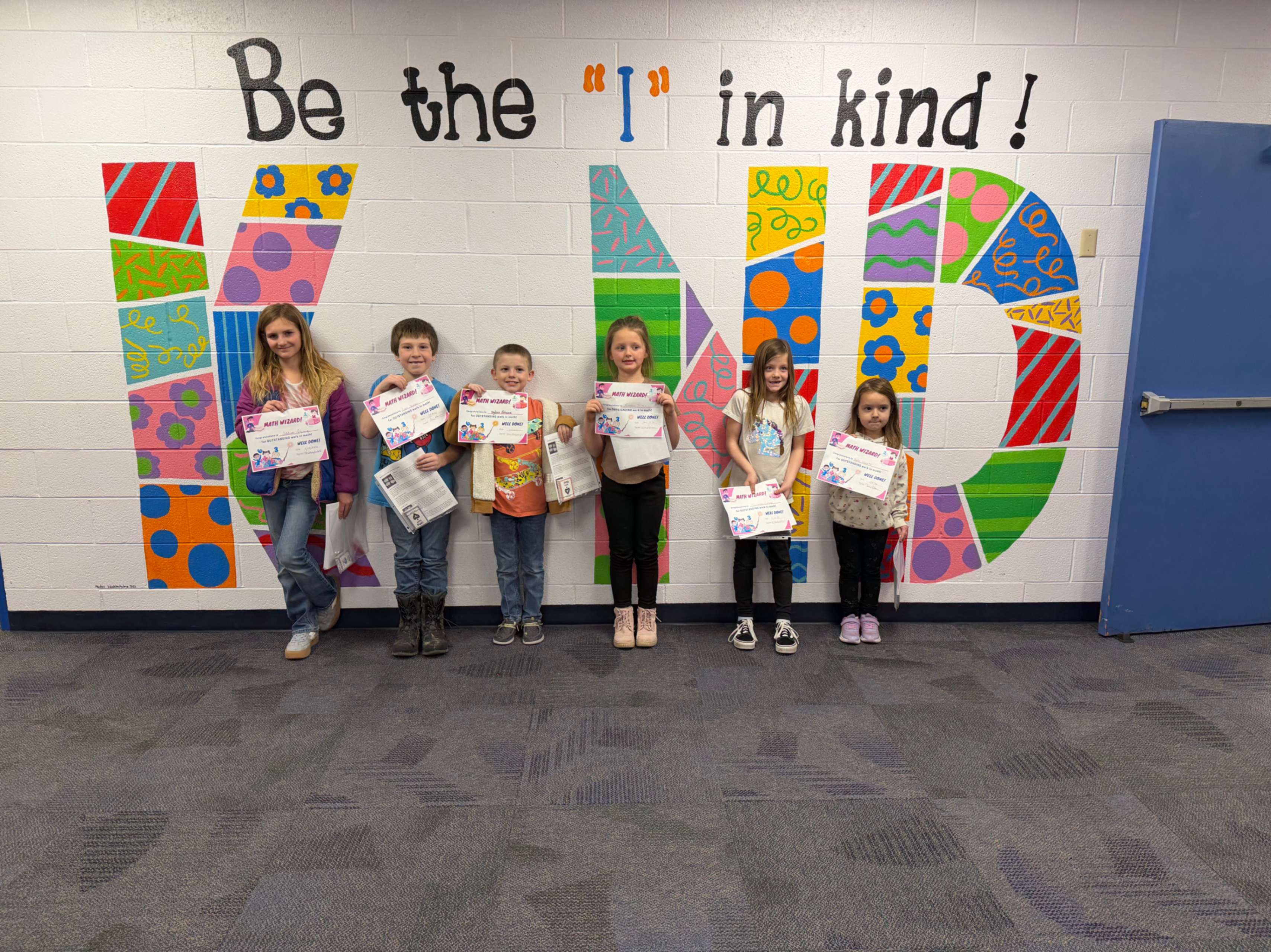 Math recognition award