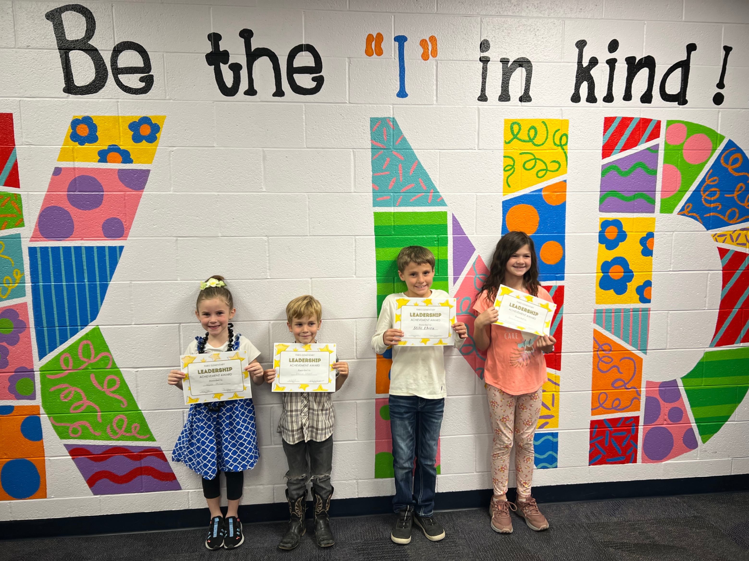 September Leadership recognition Award
