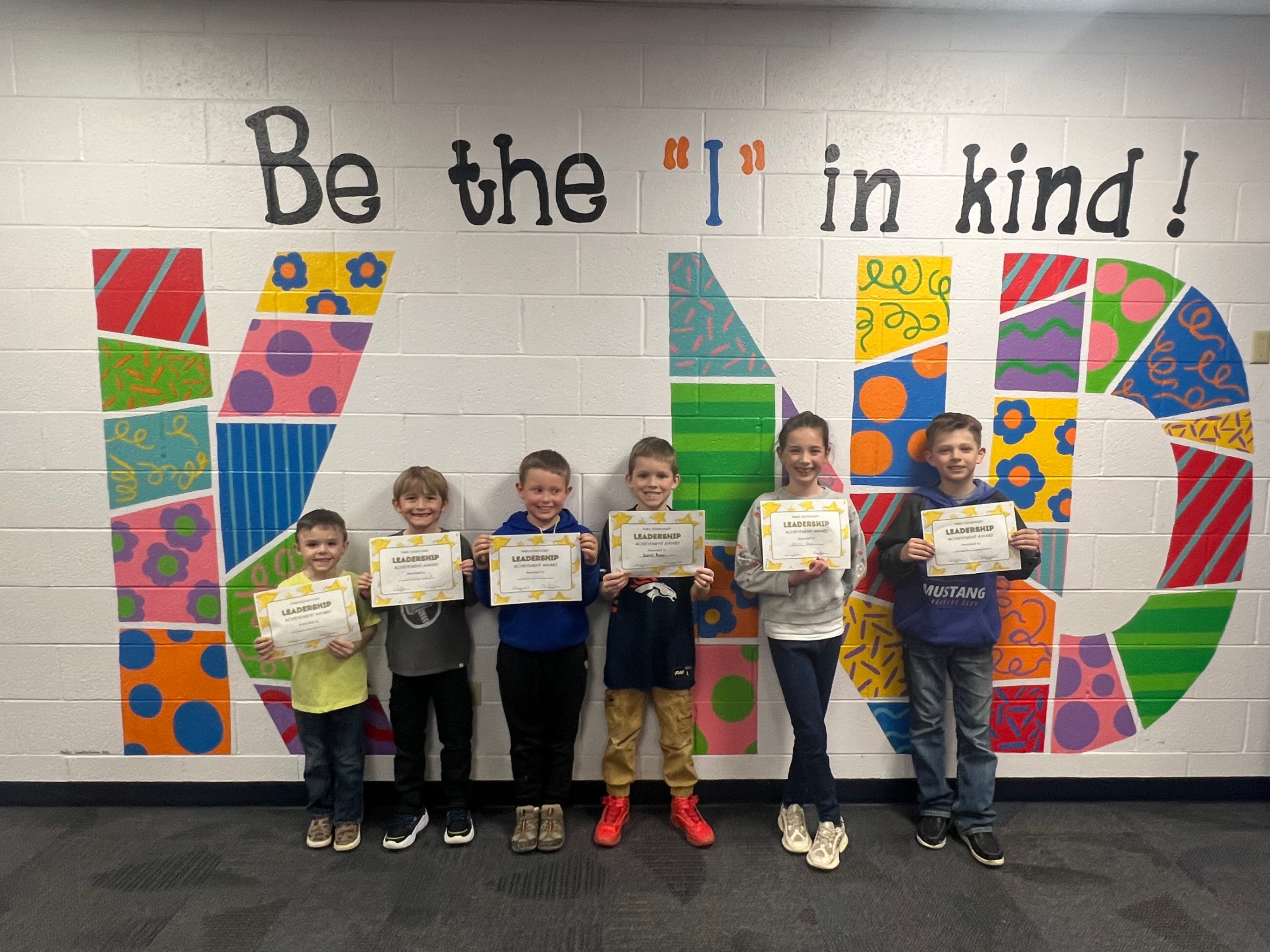 Leadership recognition Award