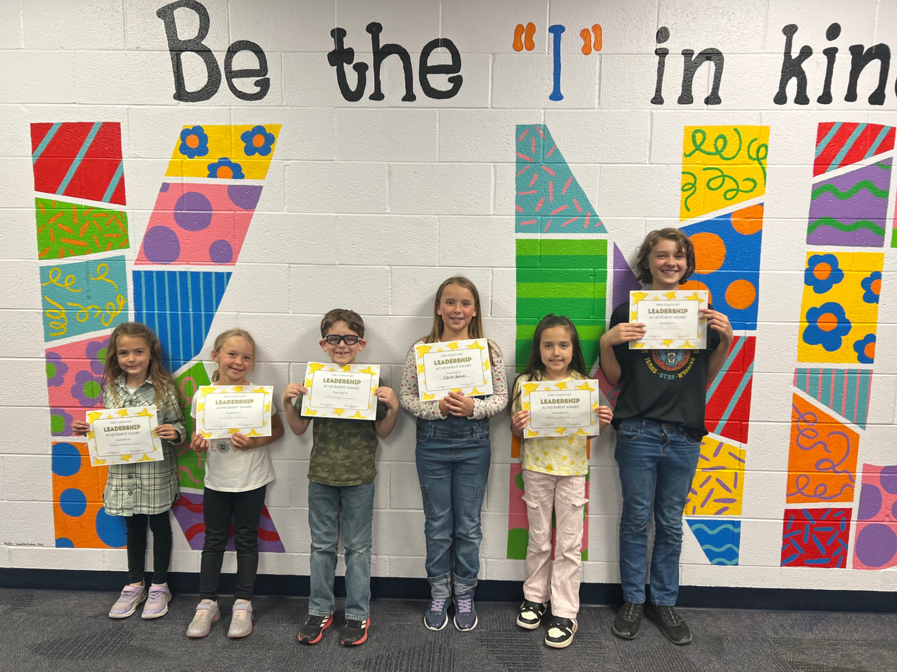 Leadership recognition Award