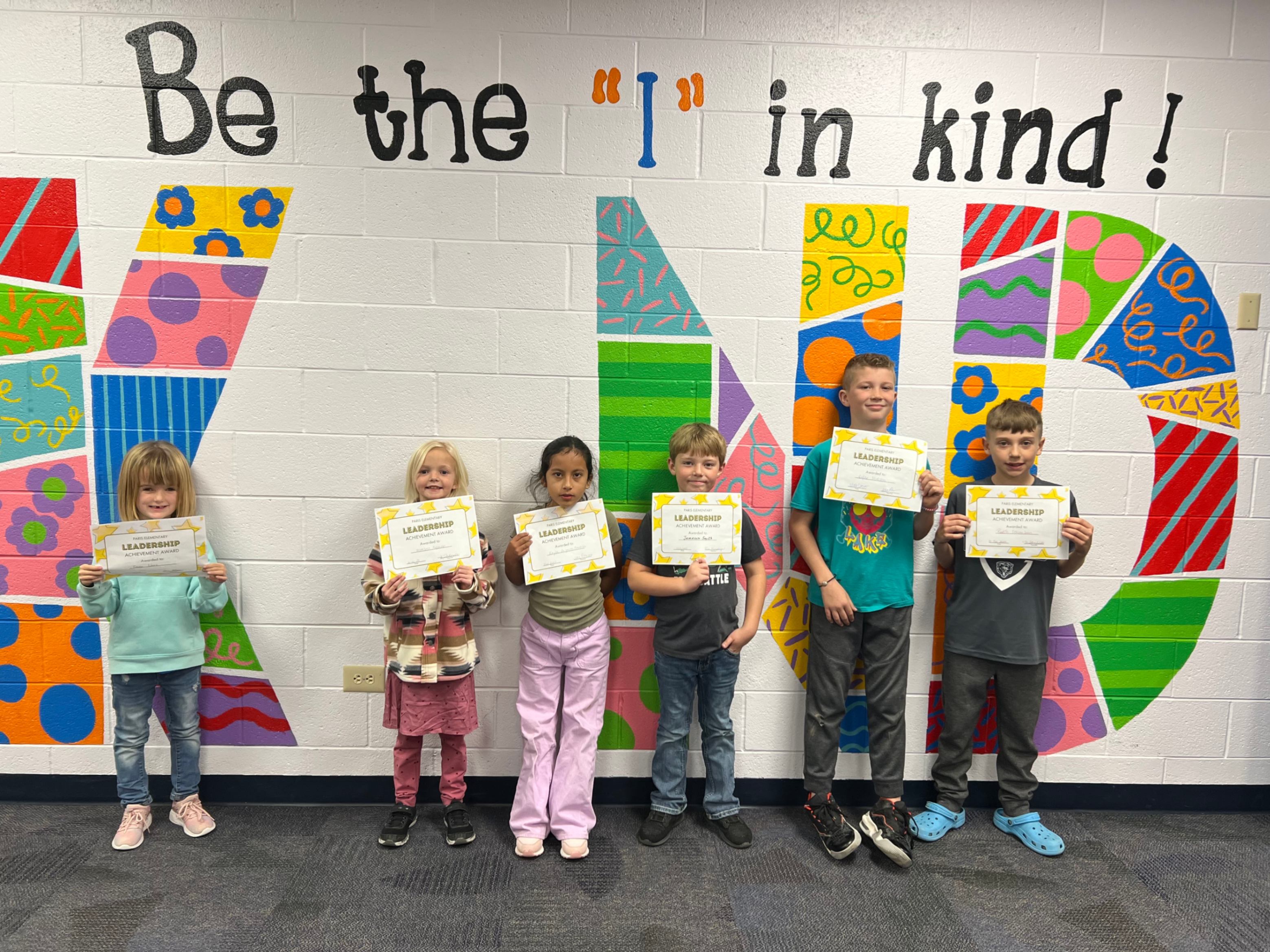 September Leadership recognition Award