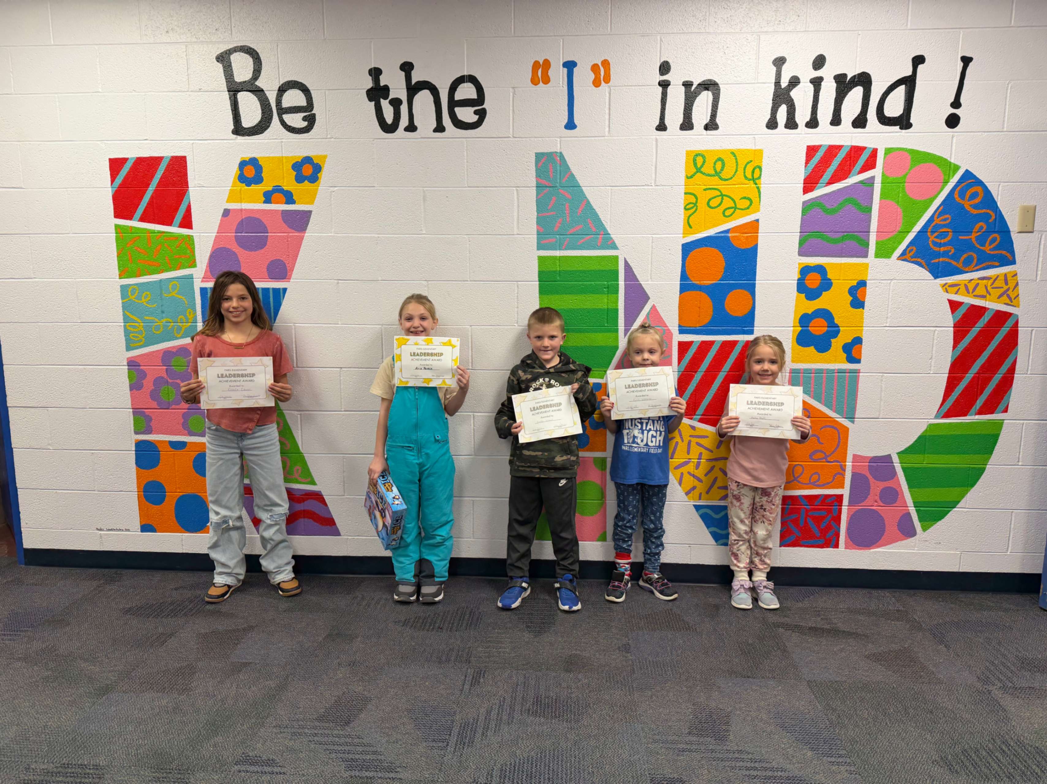 Leadership recognition Award