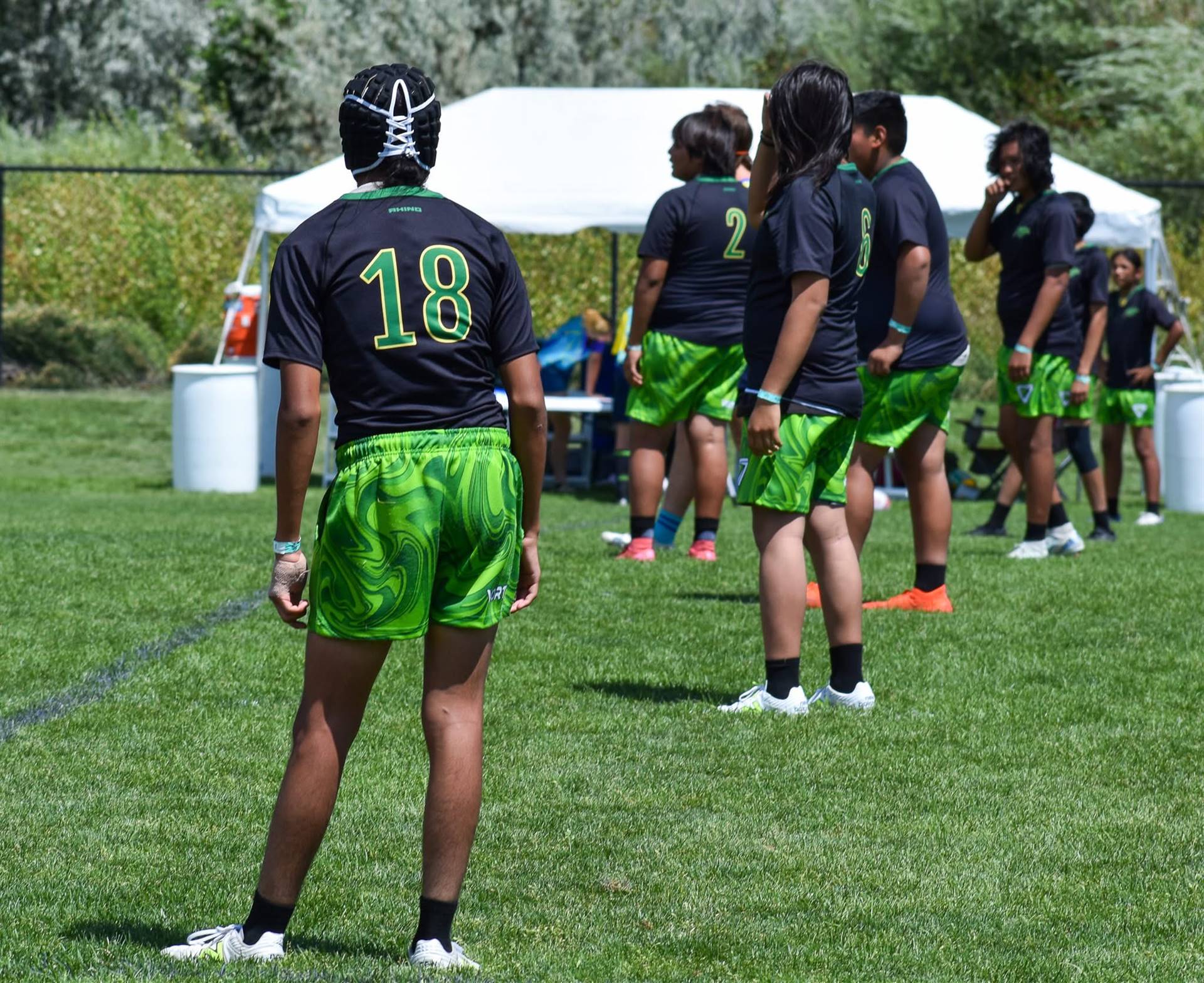 Newcomb Rugby in action
