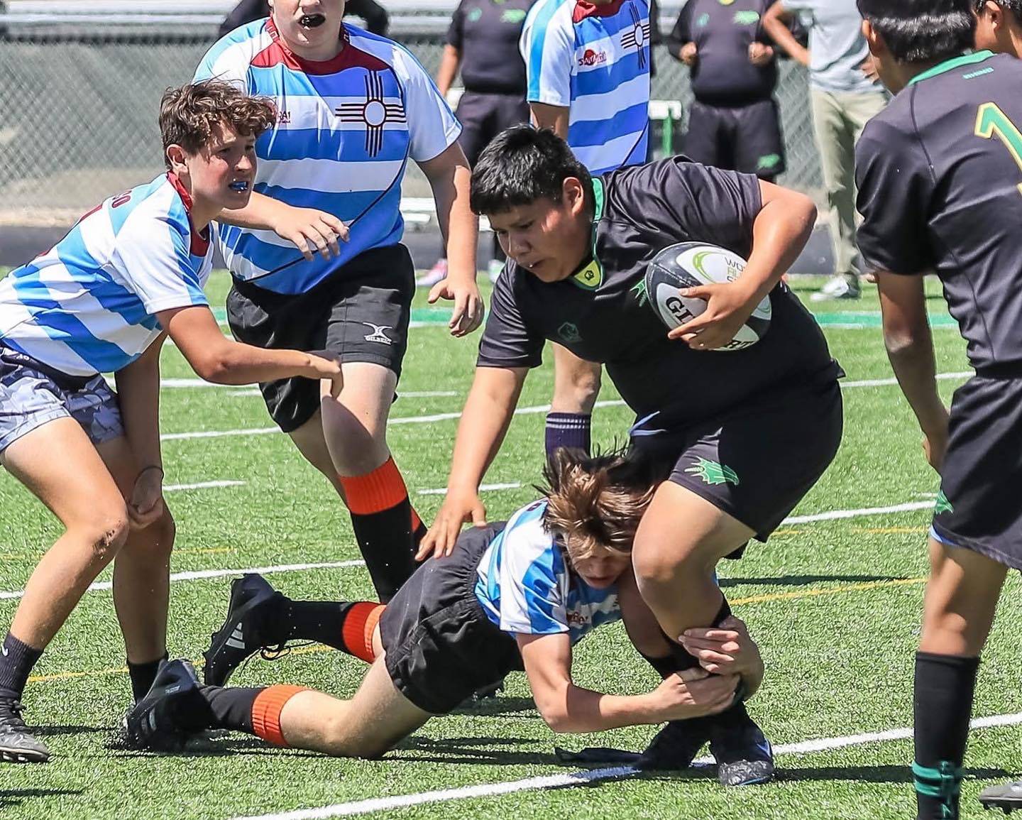 Newcomb Rugby in action