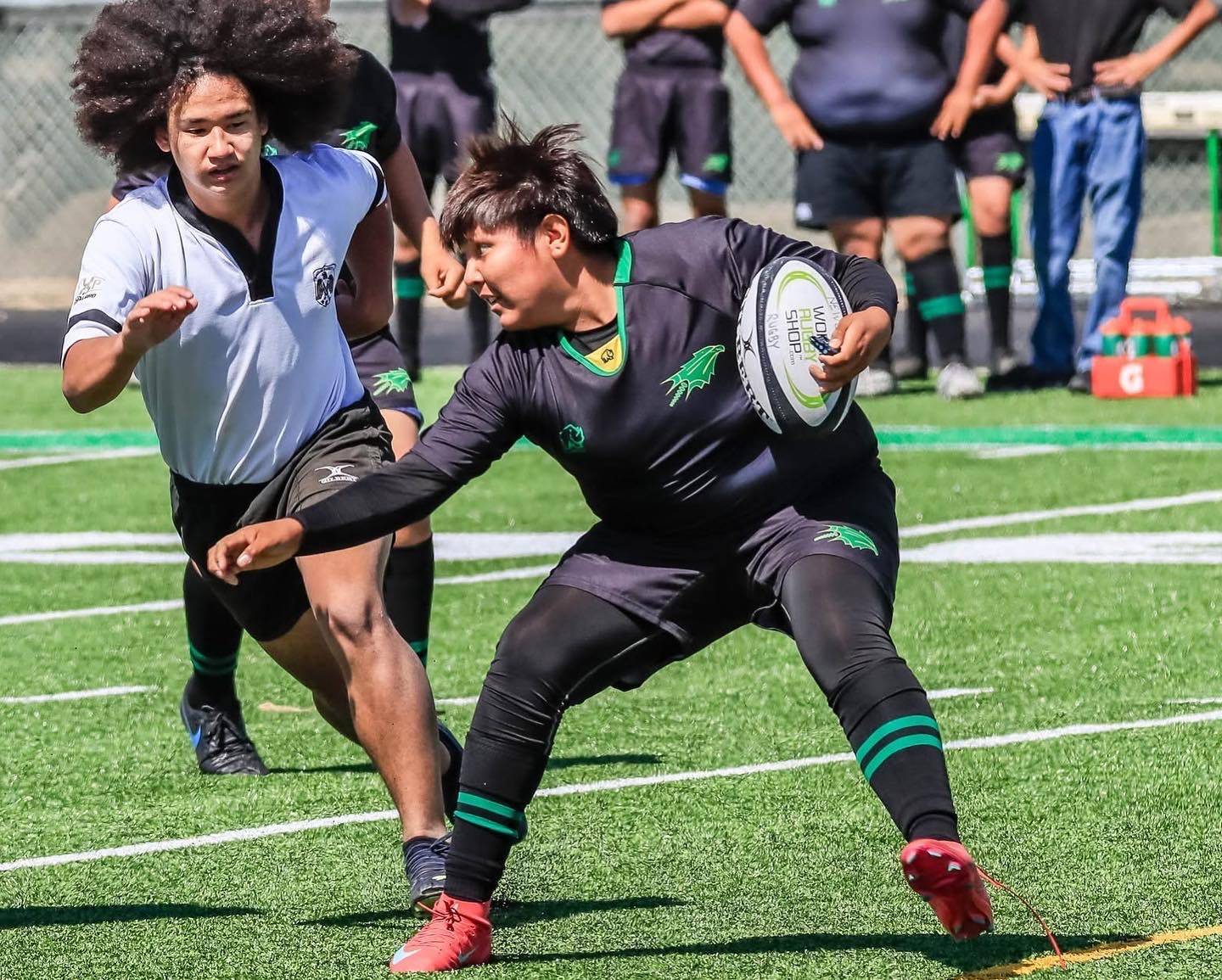 Newcomb Rugby in action