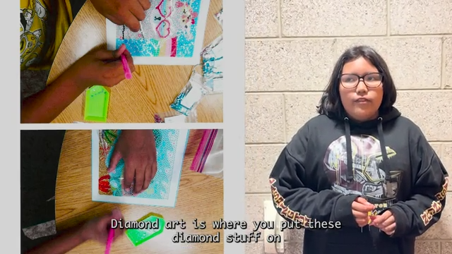 Student describing their experience with after-school activities