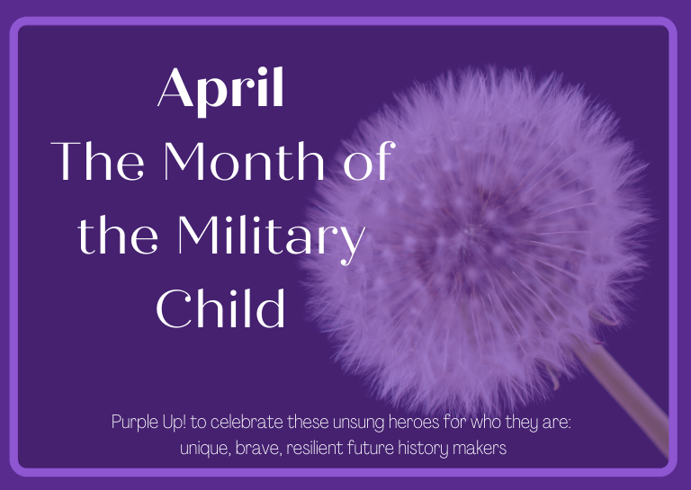 April: The Month of the Military Child