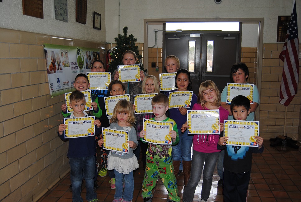 December 2016 Students of the Month