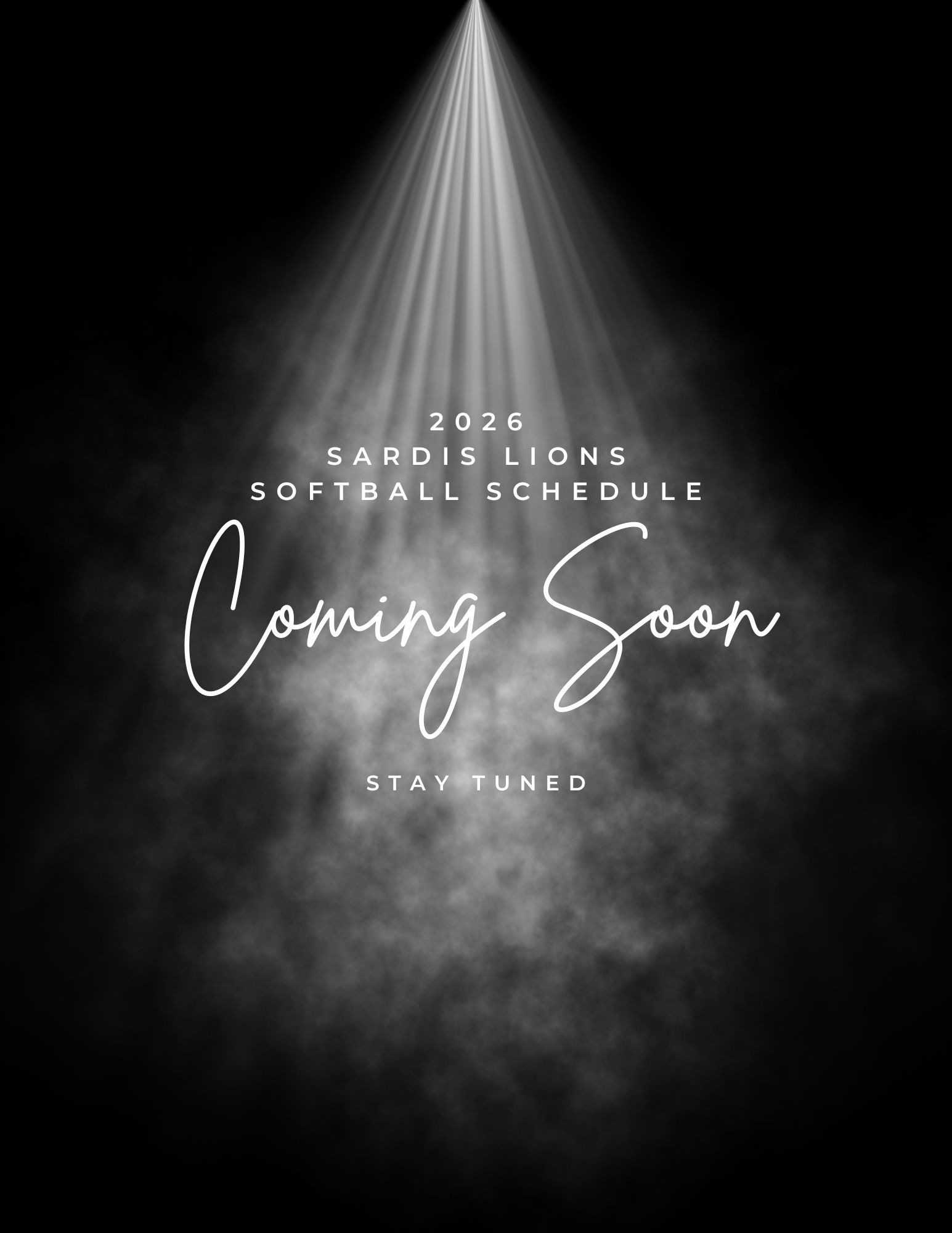 Schedule coming soon...