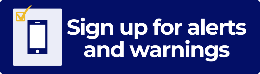 Sign up for alerts