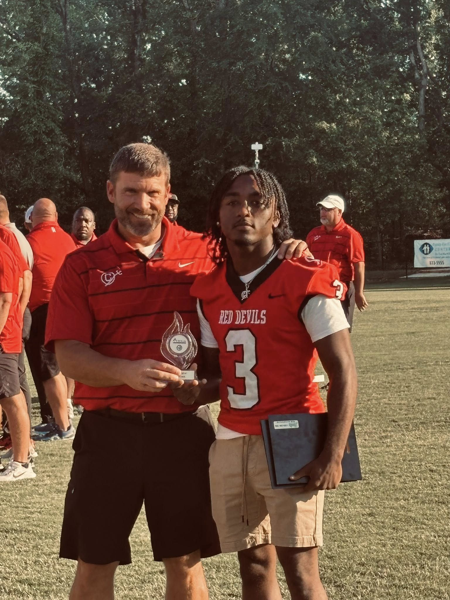 Football player and coach