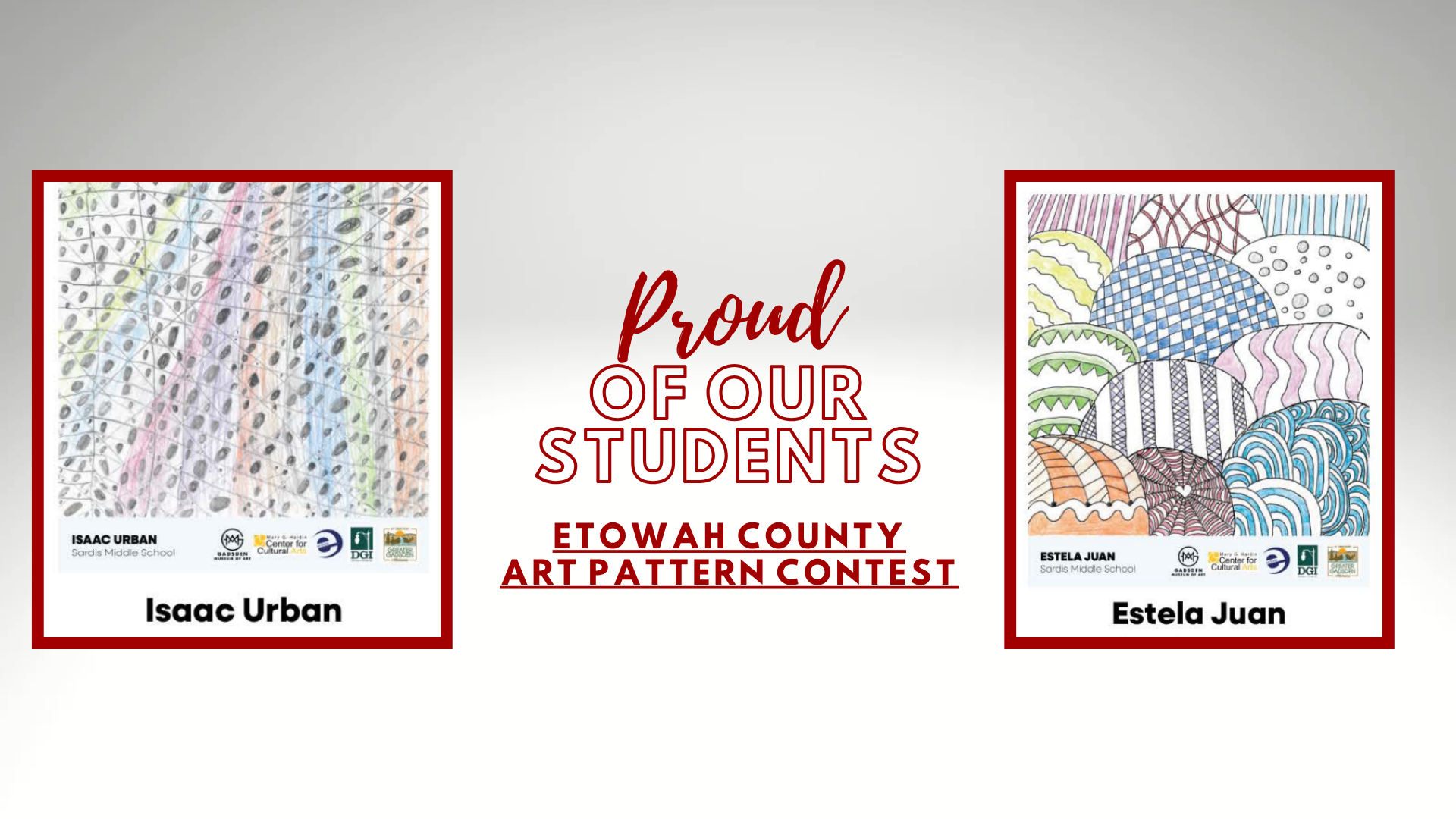 Proud of Our Students: Art Pattern Contest