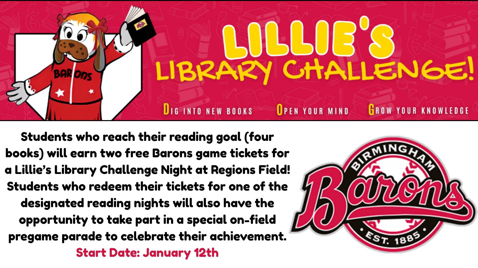 Lillie's Library Challenge