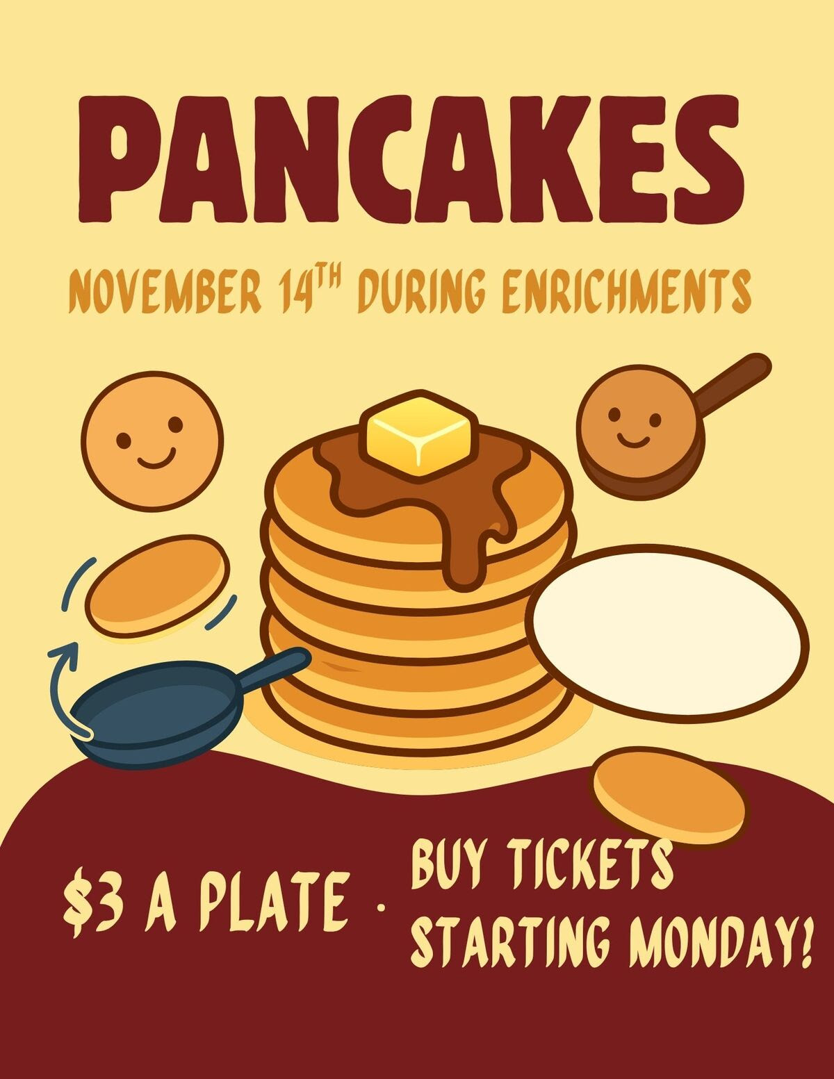 Pancake Day: November 14th