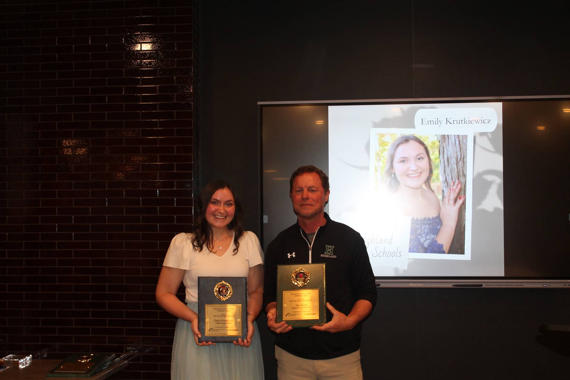 Emily Krutkiewicz and Tim Snook