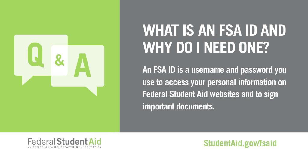 FSA ID INFO GRAPHIC