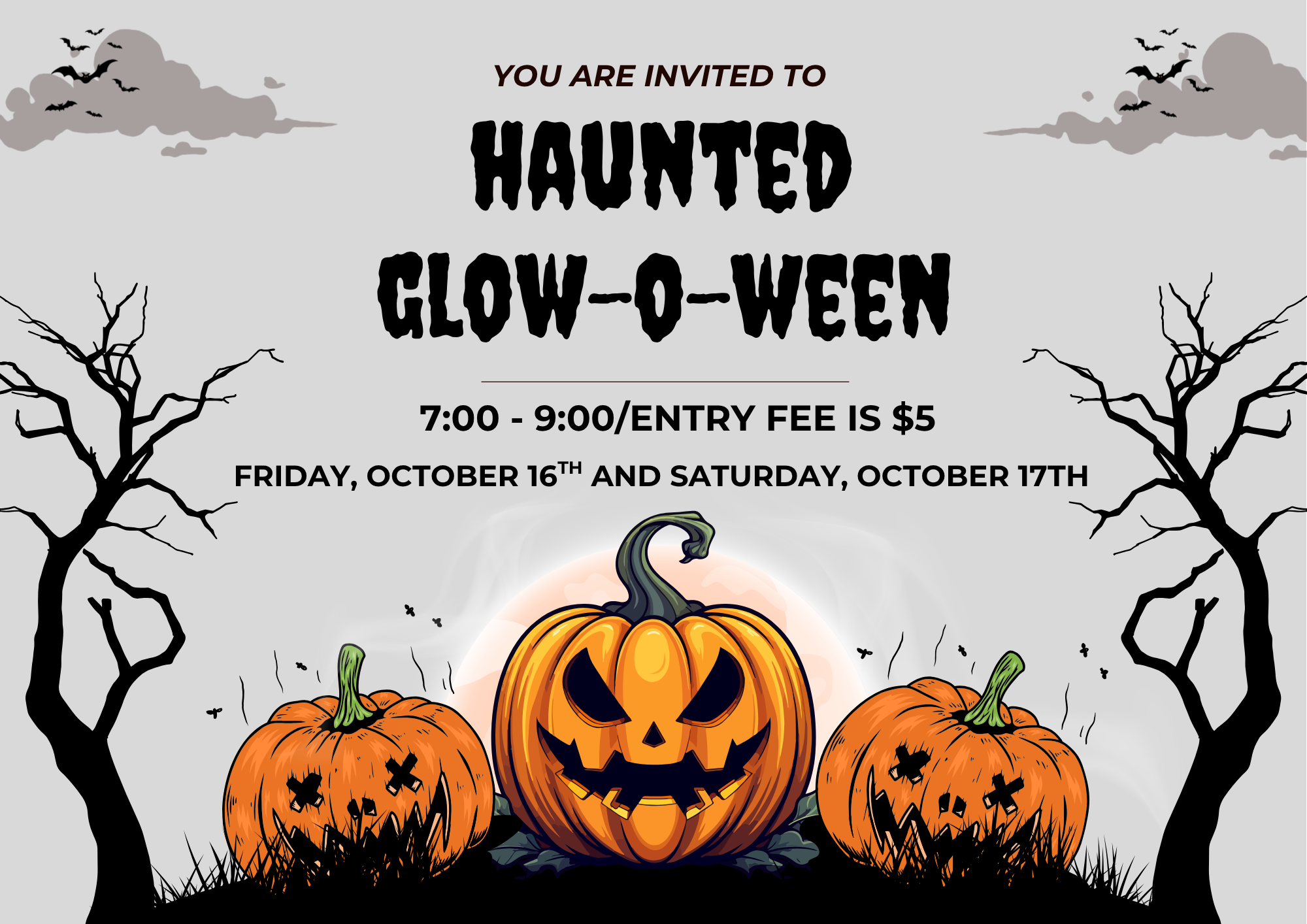 Haunted Glow-O-Ween