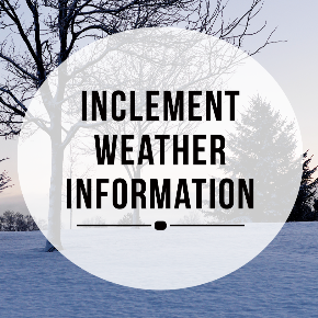 Inclement Weather School Delays & eLearning Information