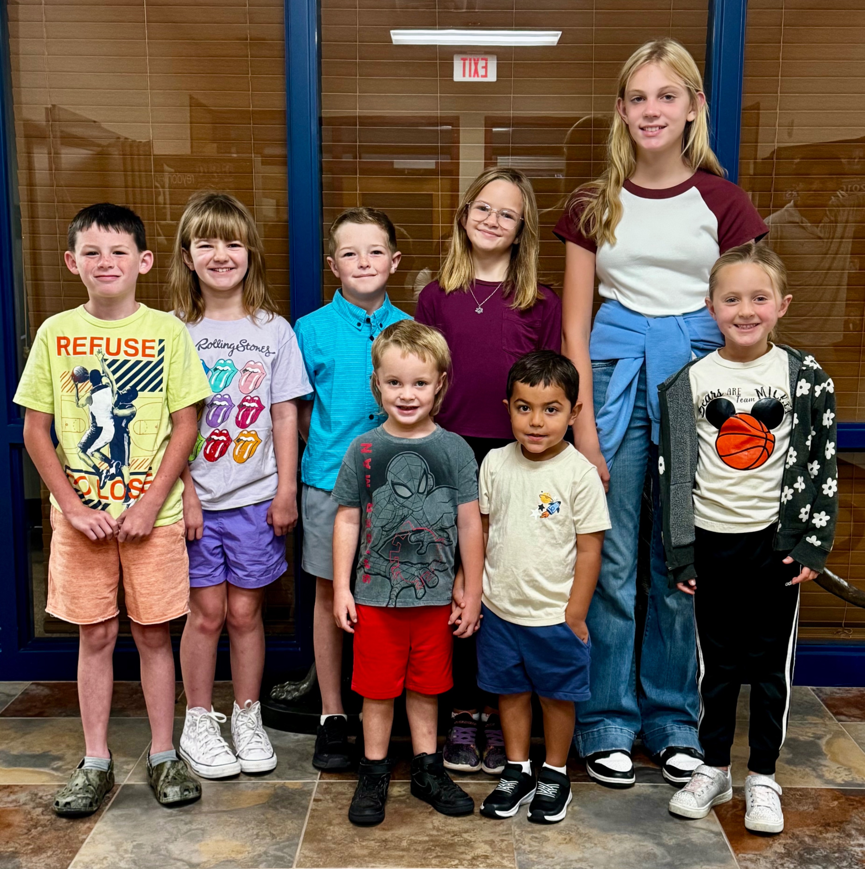 Students of the week 8-18 thru 8-22